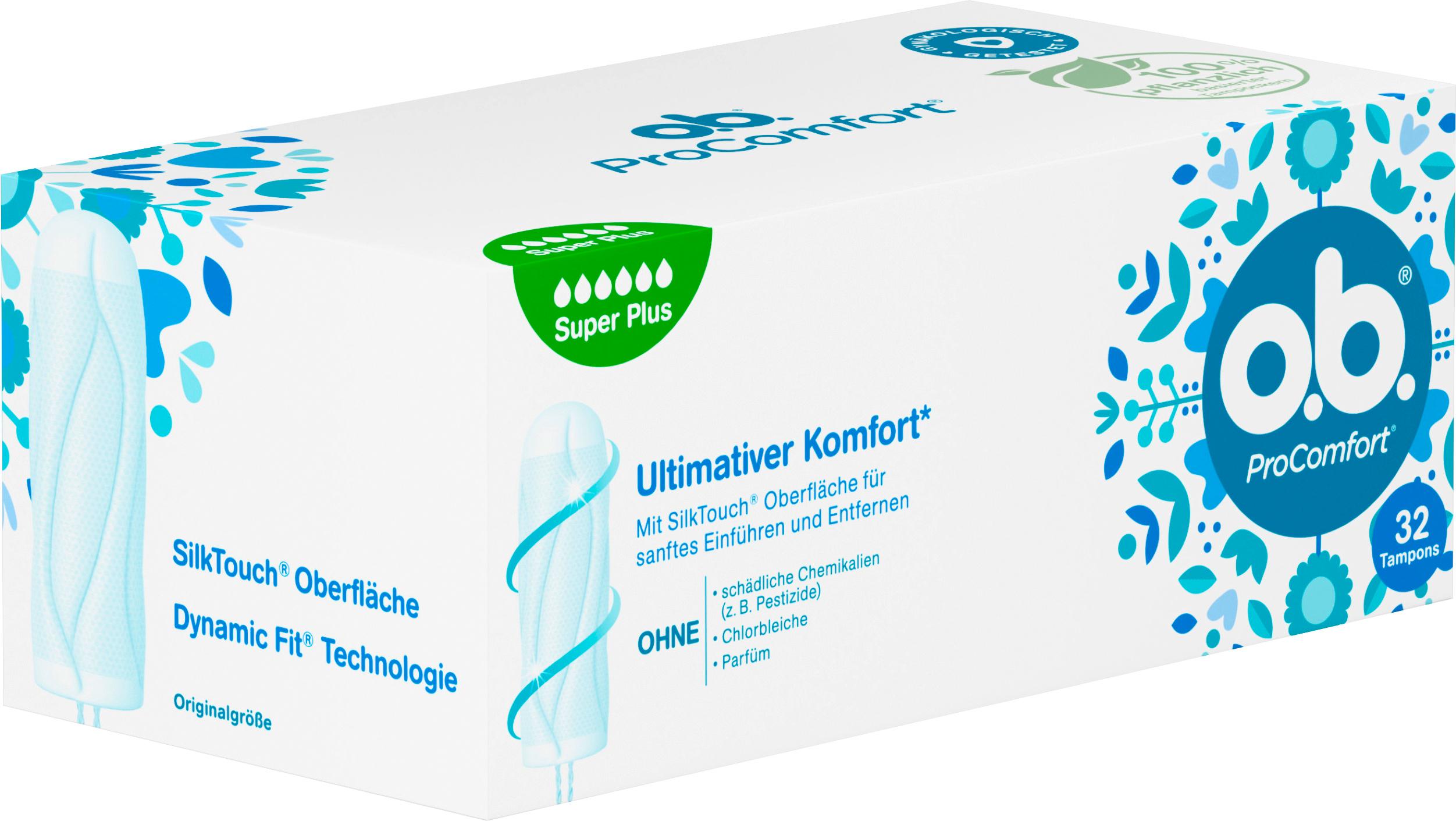 Produktbild O.B. Tampons ProComfort Super Plus 32er 3 von 4