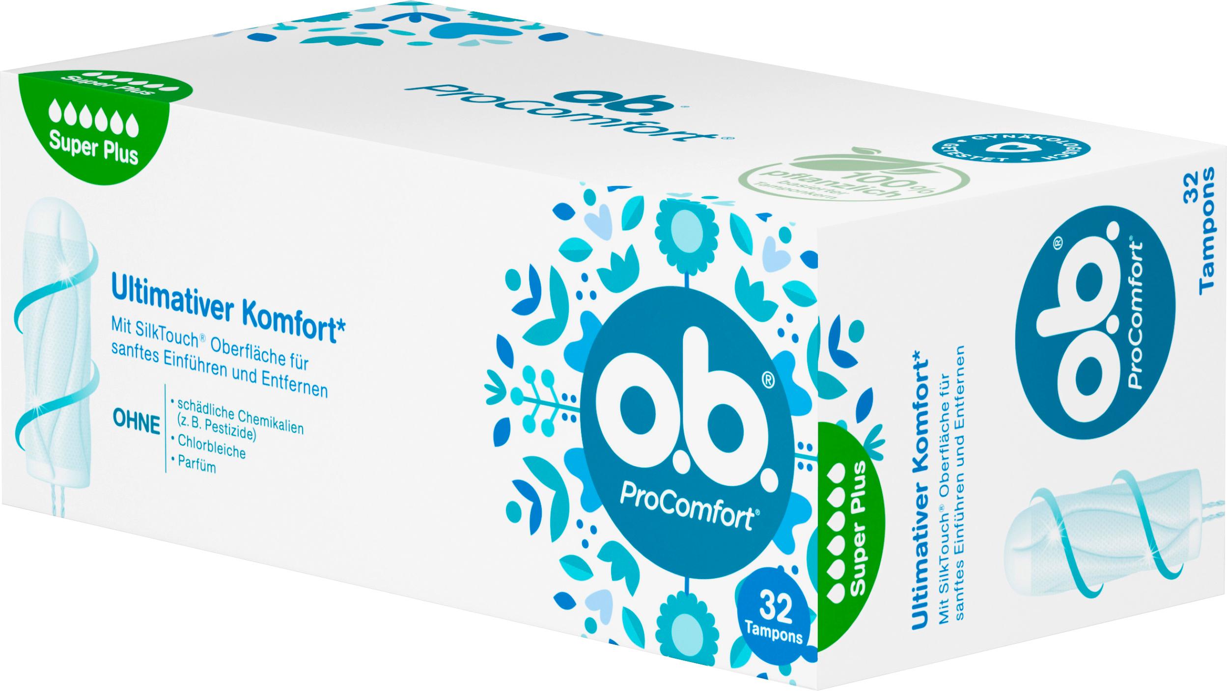 Produktbild O.B. Tampons ProComfort Super Plus 32er 4 von 4