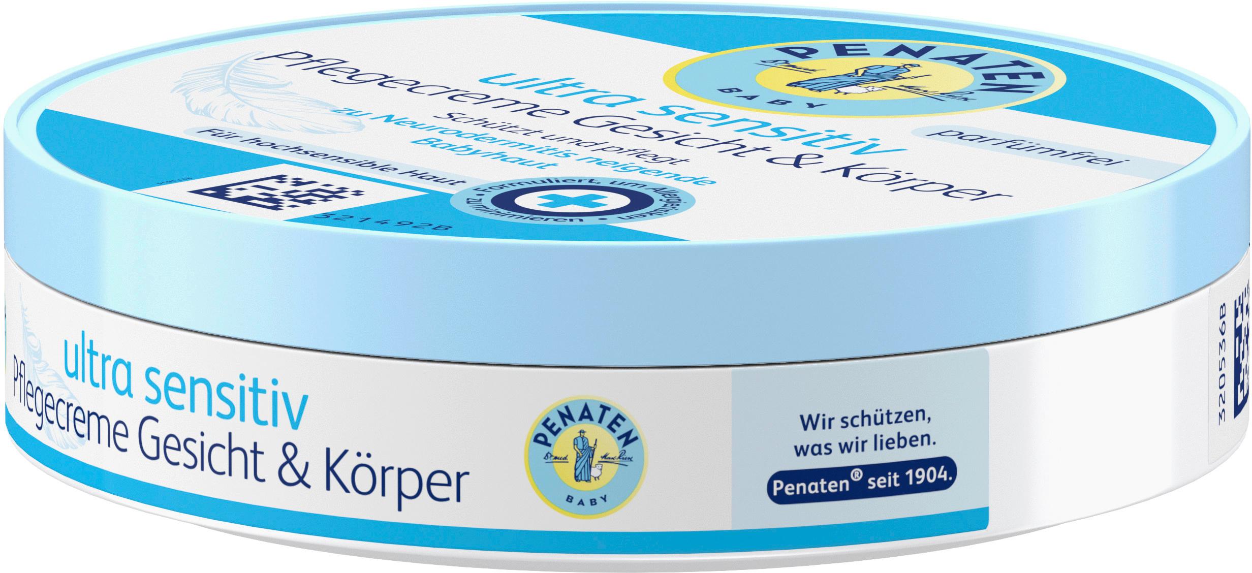 Produktbild Penaten ultra sensitiv Plegecreme Gesicht+ Körper 3 von 6
