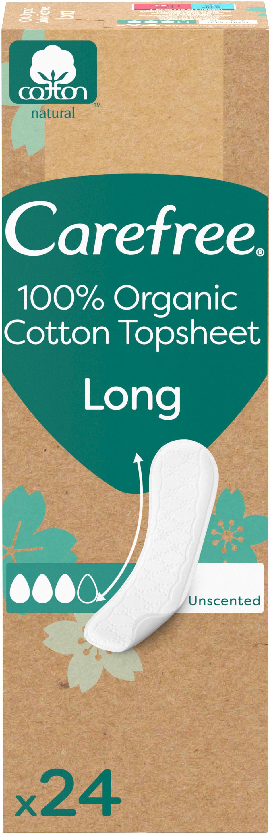Produktbild Carefree Slipeinlagen Organic Cotton Long 11 von 11