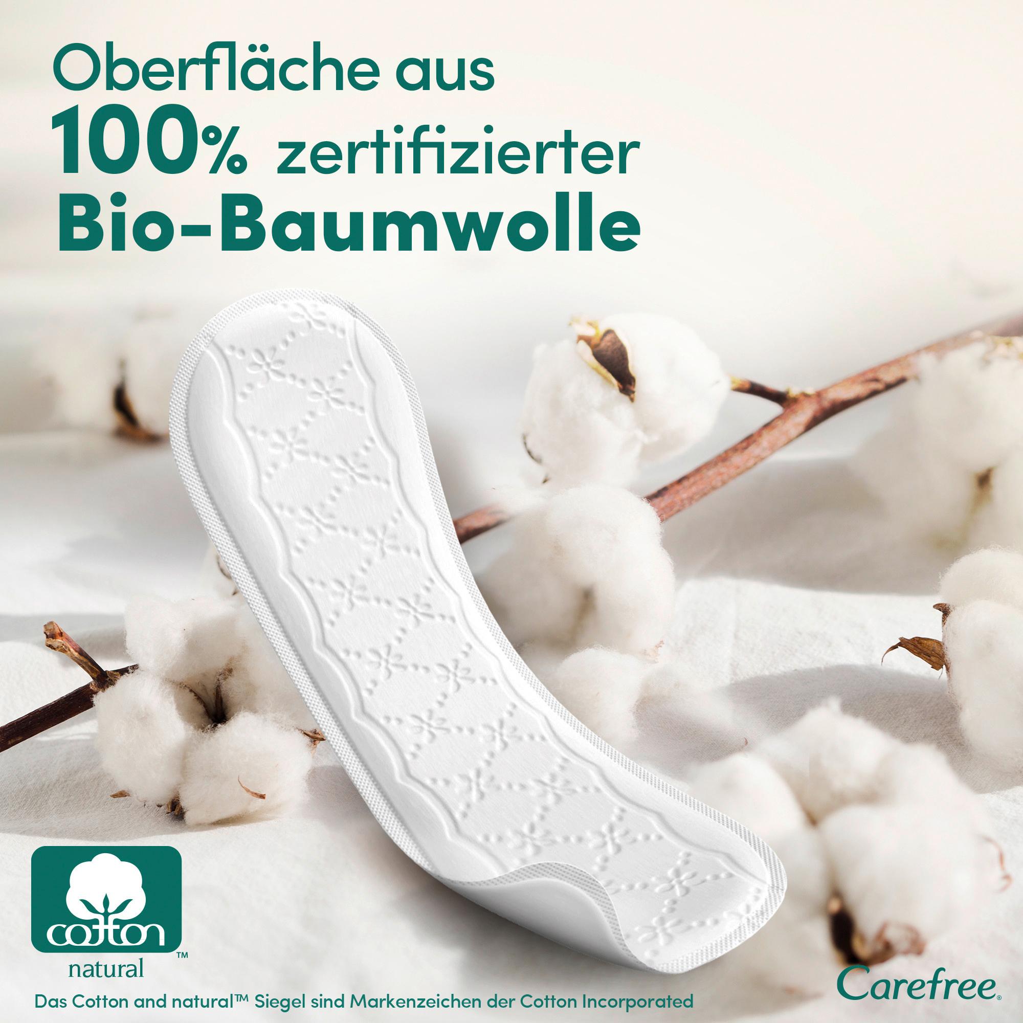 Produktbild Carefree Slipeinlagen Organic Cotton Long 10 von 11
