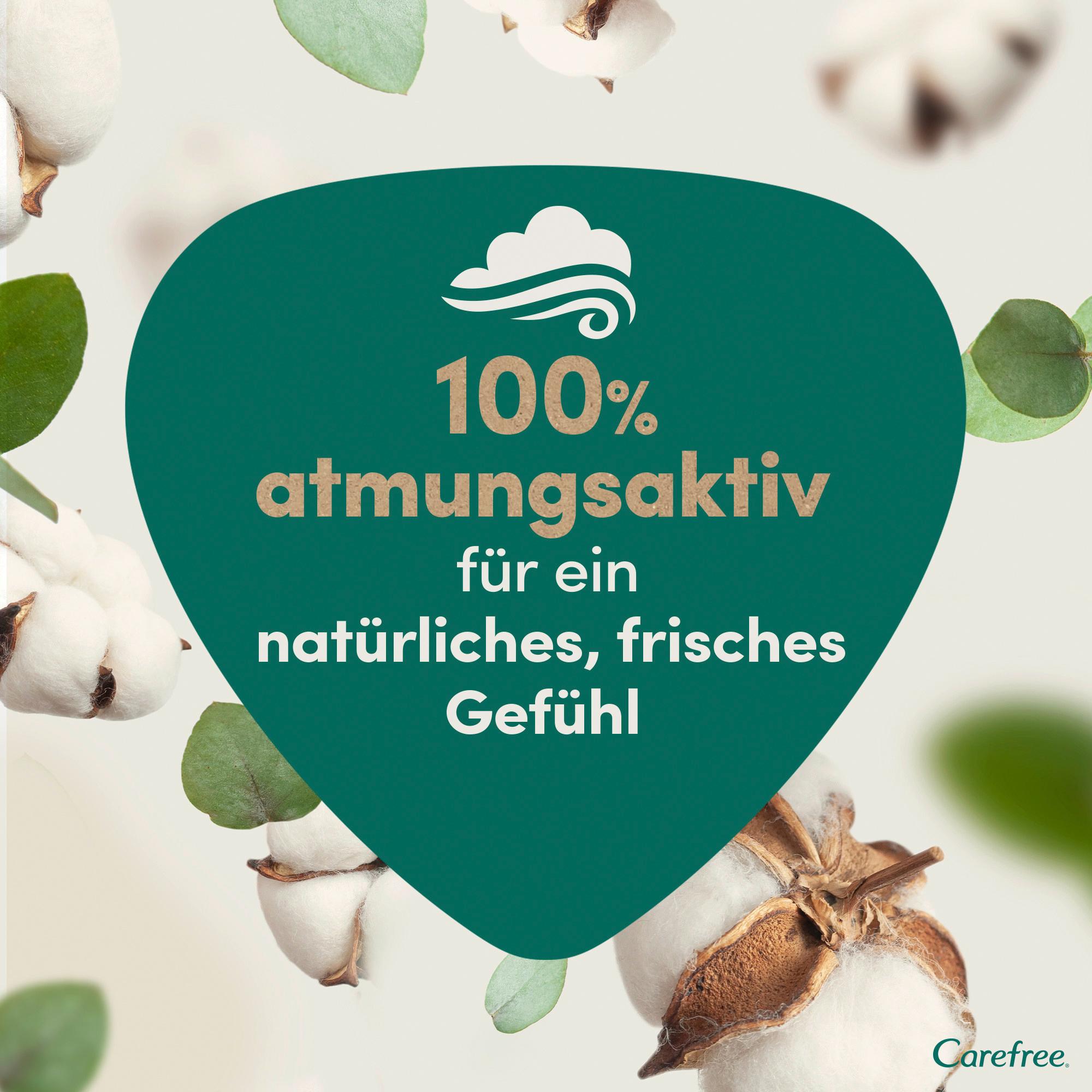 Produktbild Carefree Slipeinlagen Organic Cotton Long 6 von 11