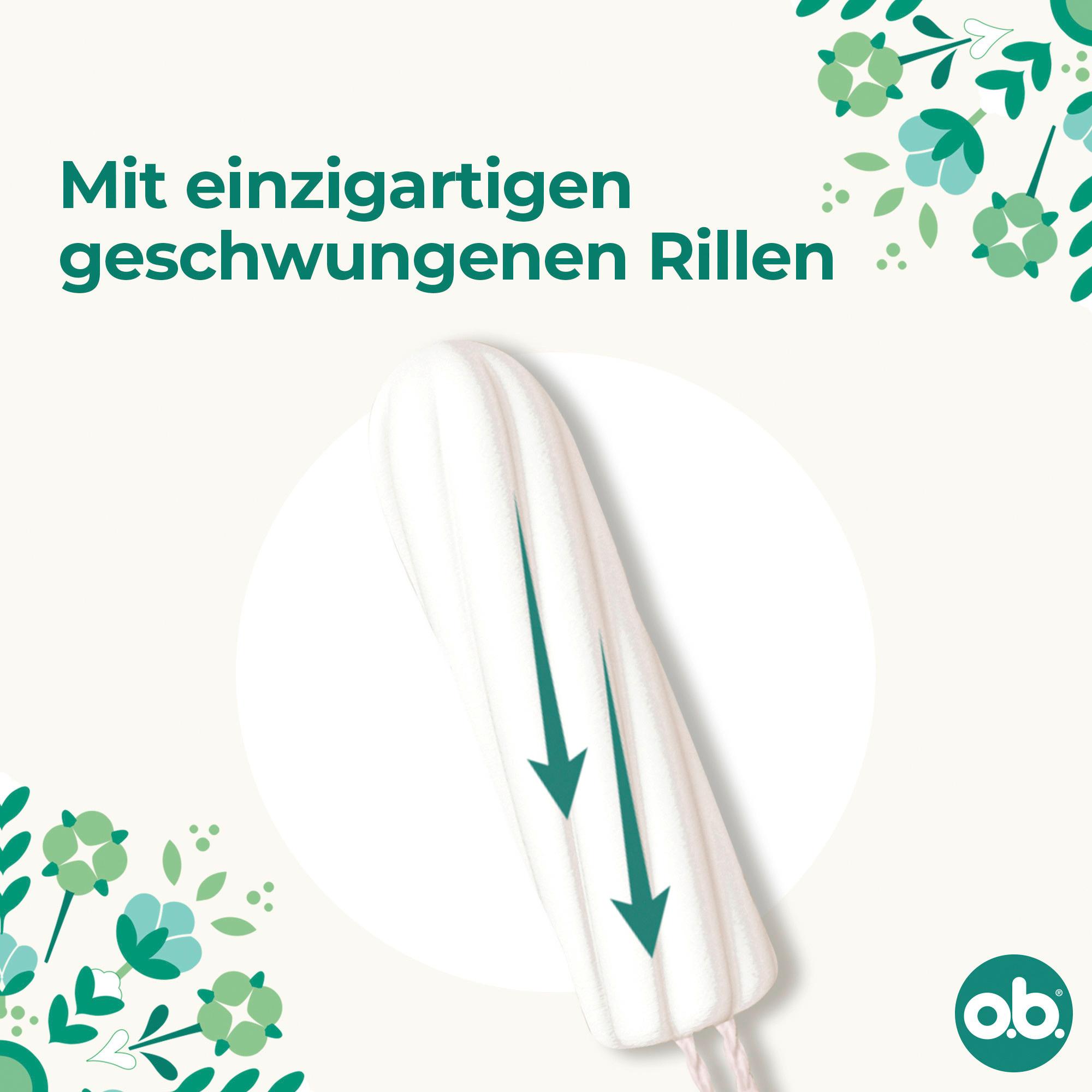 Produktbild o.b. Organic Tampons Normal 6 von 6