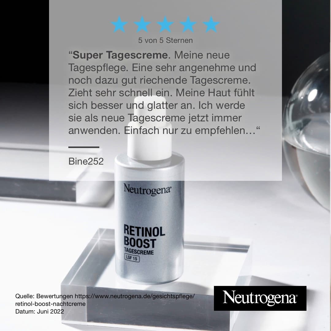 Produktbild Neutrogena Retinol Boost Tagescreme 8 von 16