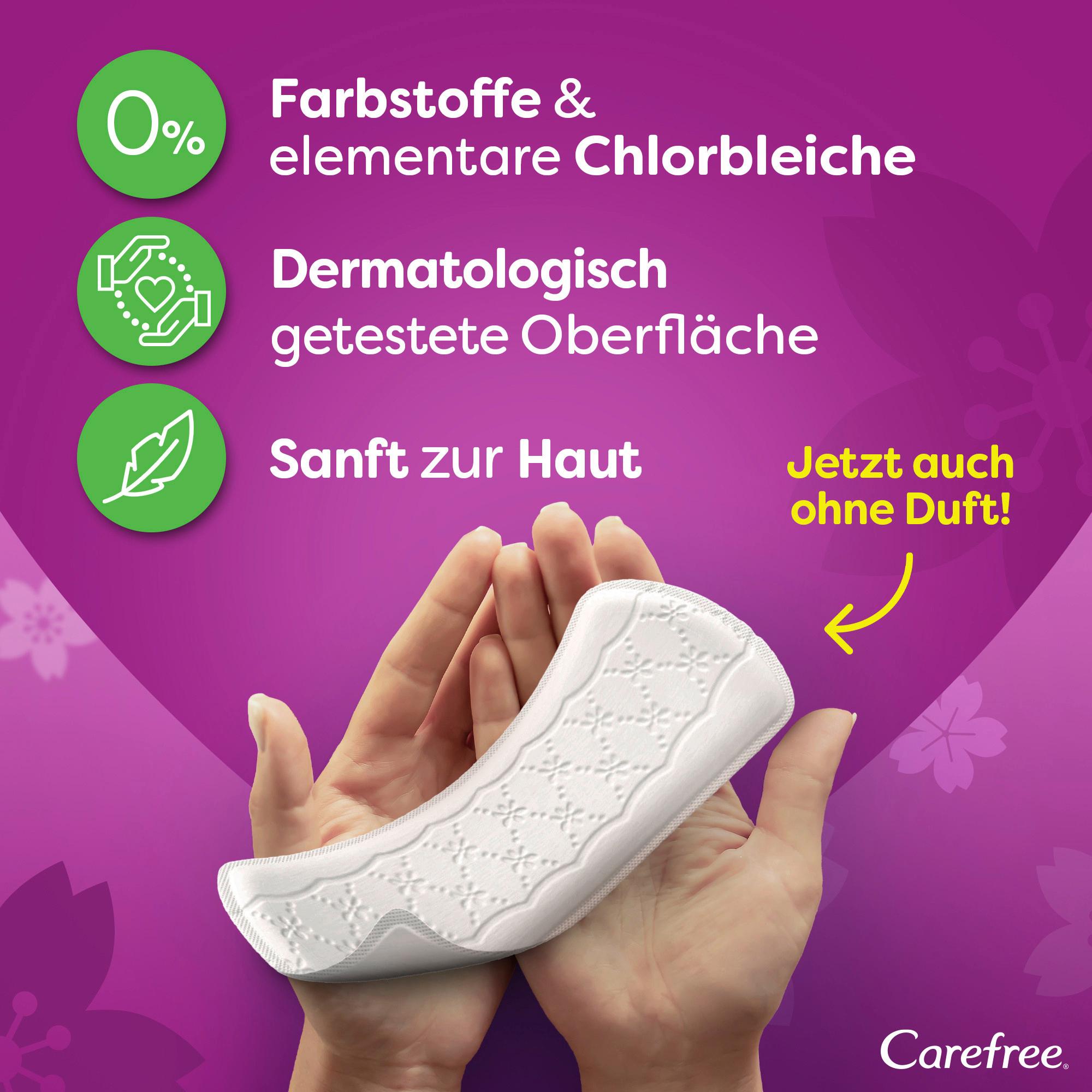 Produktbild Carefree Plus Normal x56 Slipeinlagen leichter Duft 6 von 10