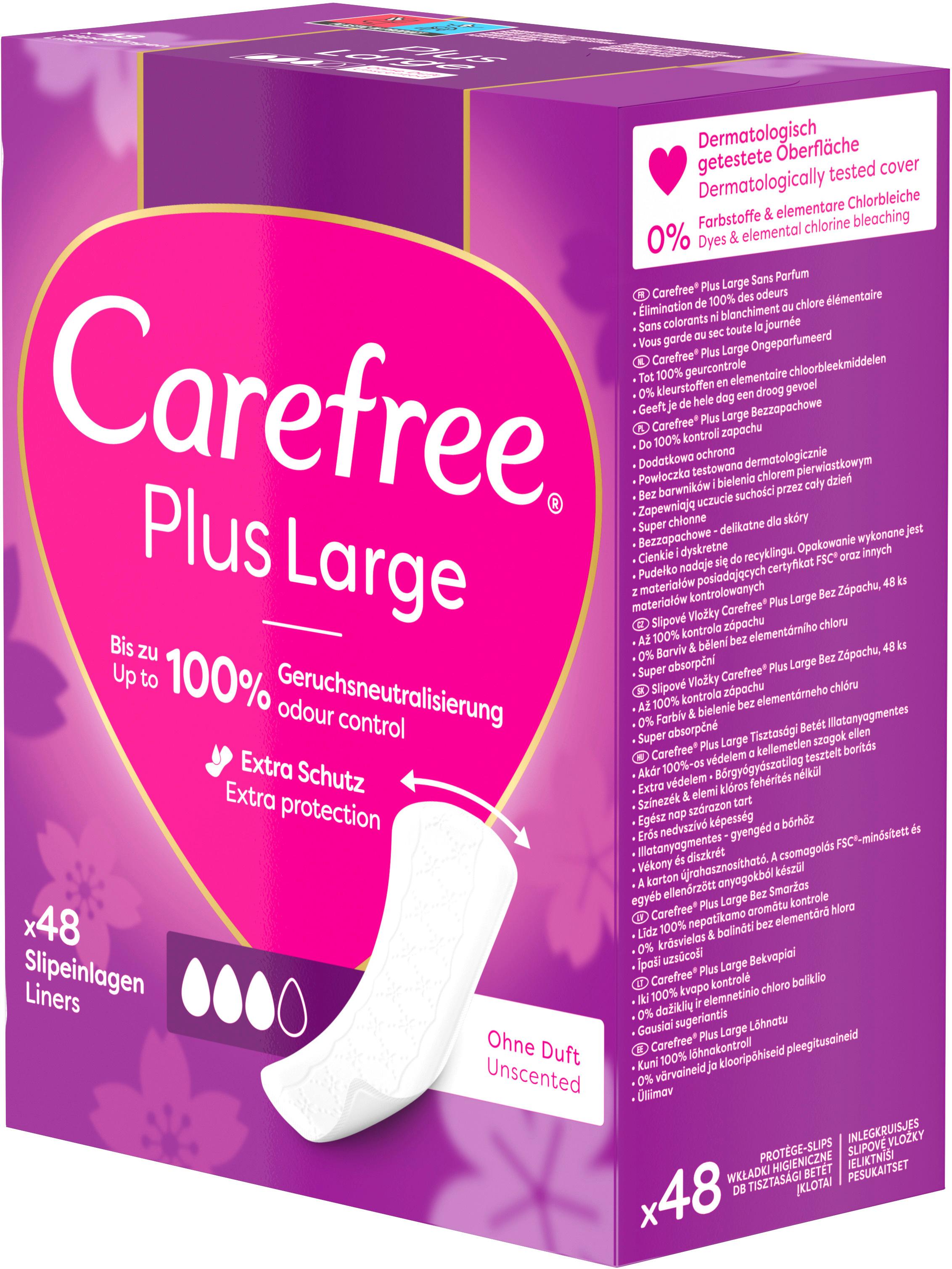 Produktbild Carefree Plus Large Slipeinlagen leichter Duft 7 von 10