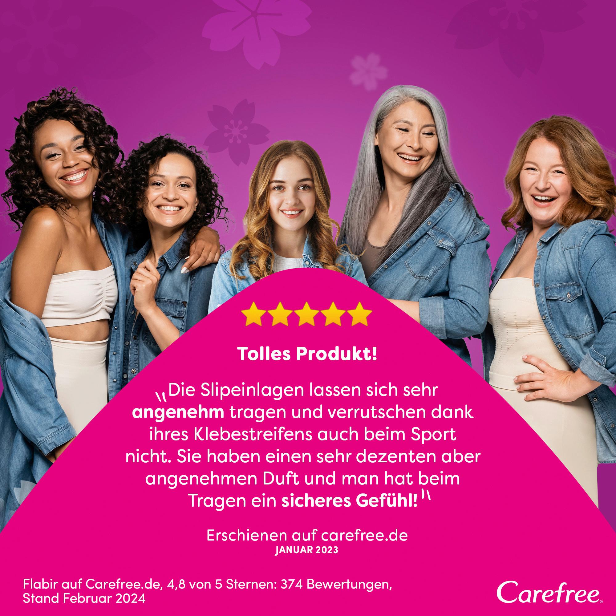 Produktbild Carefree Plus Large Slipeinlagen leichter Duft 9 von 10