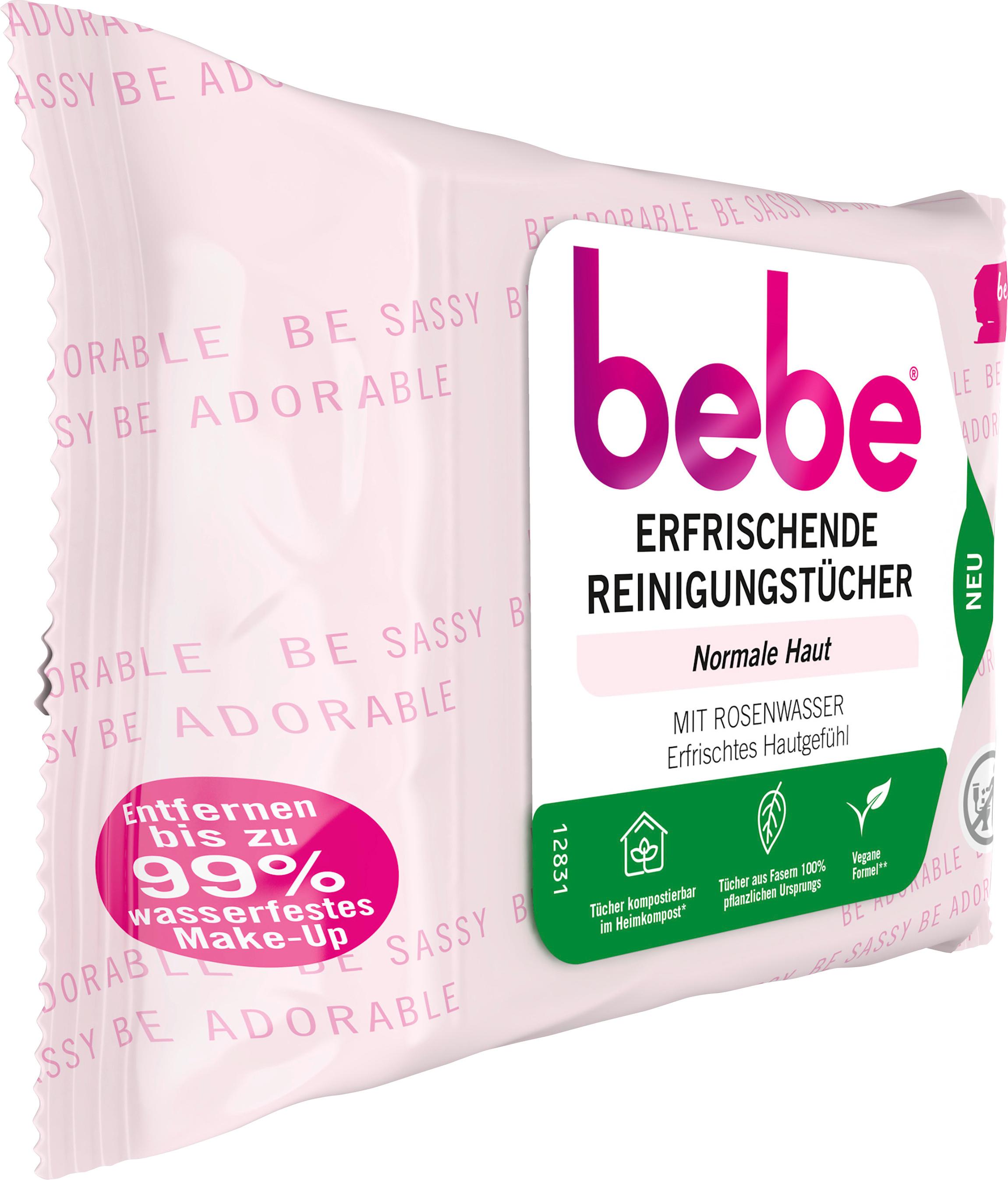 Produktbild bebe erfrischende Reinigungstücher 10 von 12