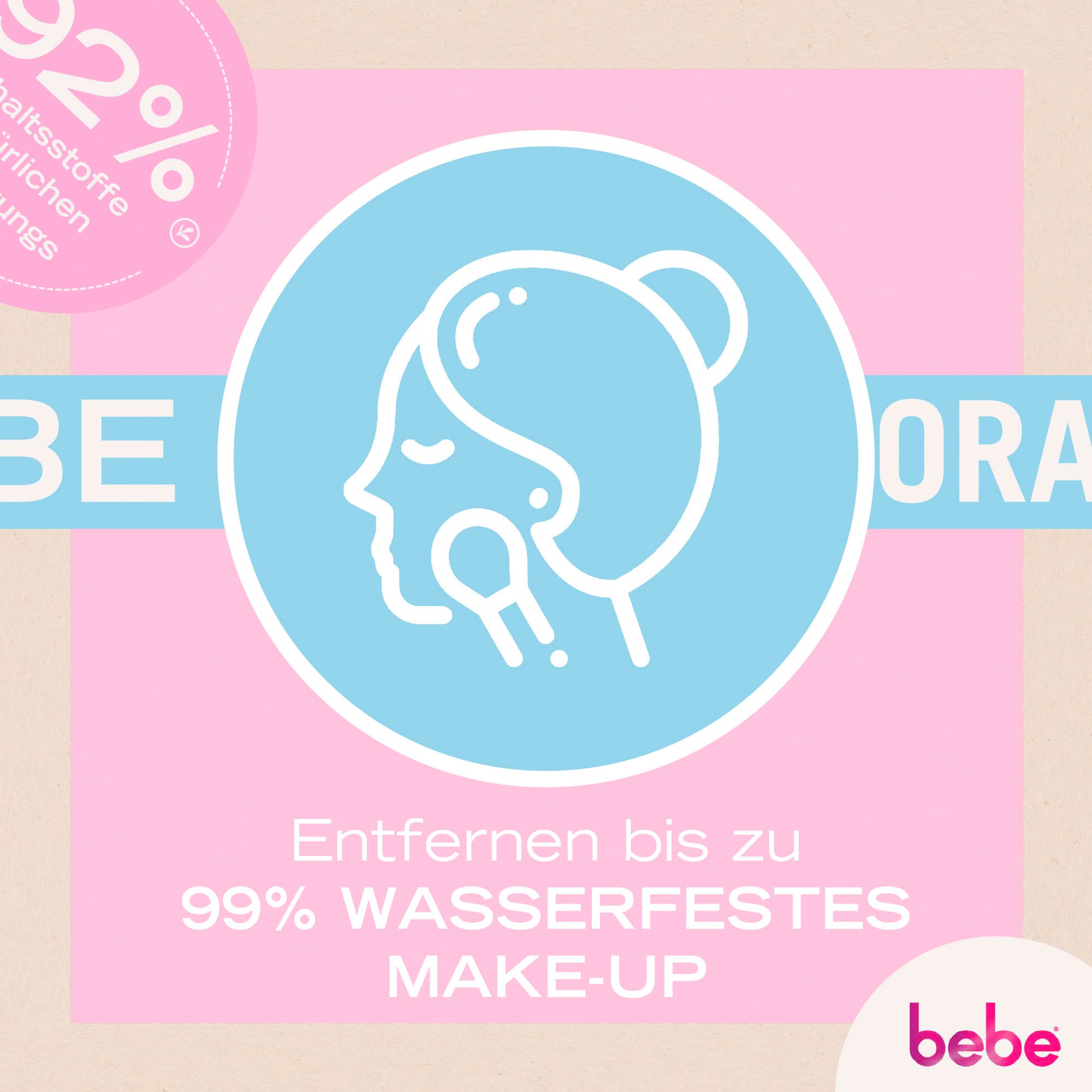 Produktbild bebe erfrischende Reinigungstücher Doppelpack 4 von 10