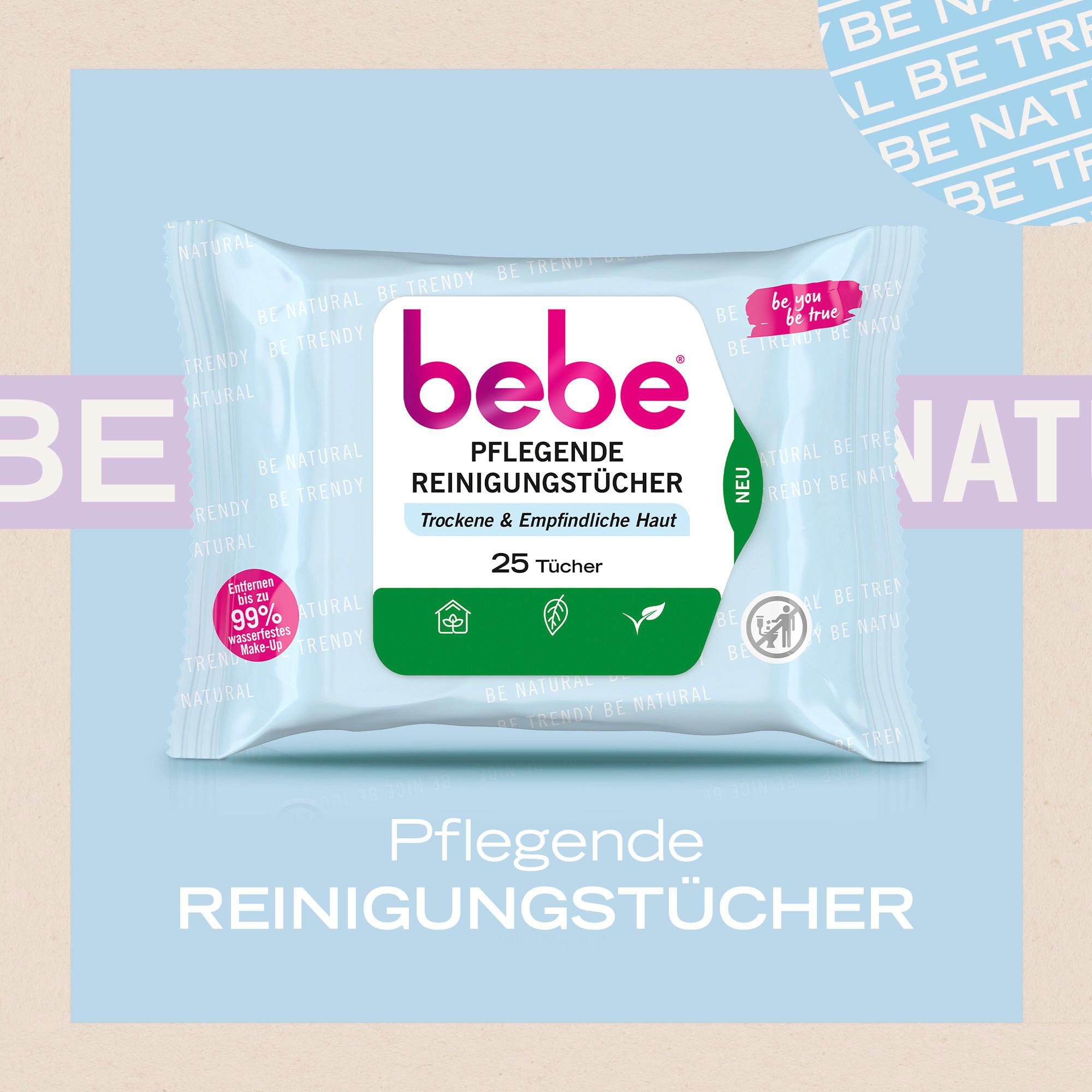 Produktbild bebe pflegende Reinigungstücher Doppelpack 2 von 5