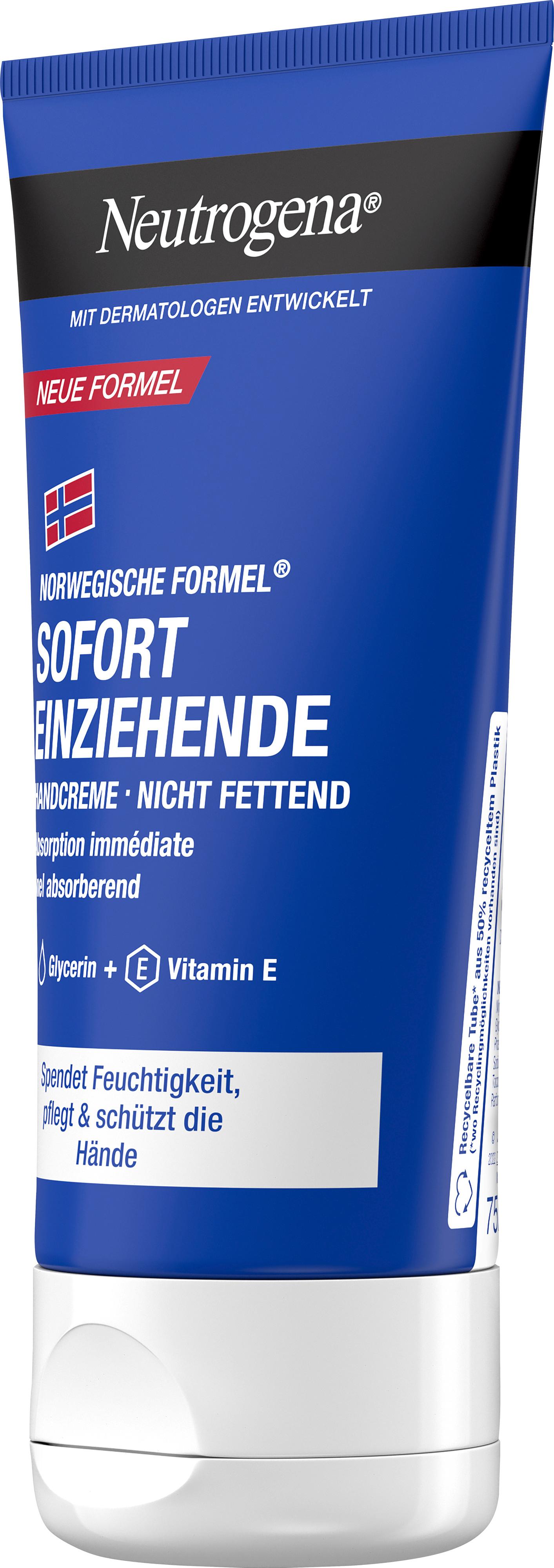 Produktbild Neutrogena Norwegische Formel Sofort Einziehende Handcreme 5 von 6