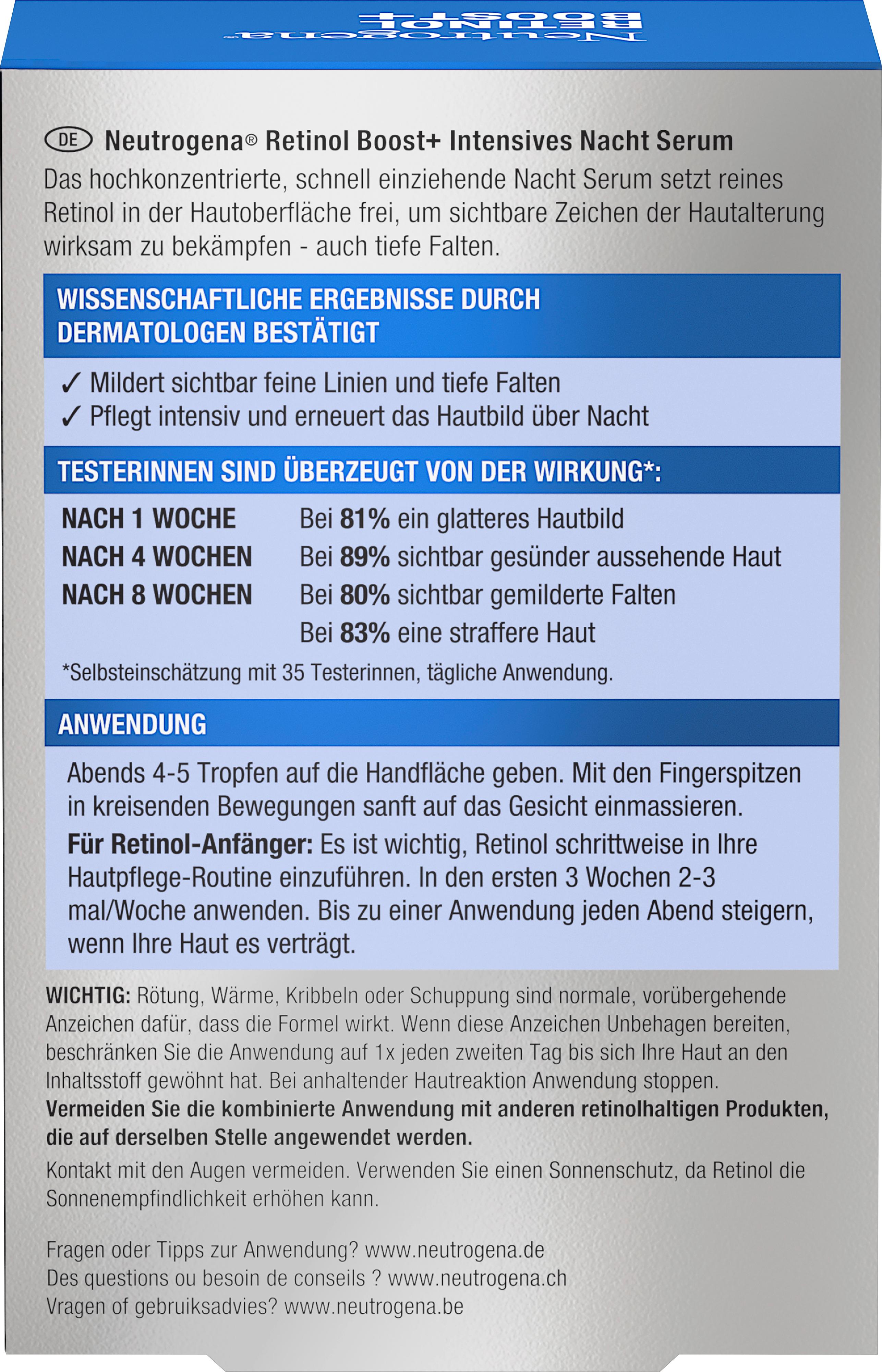 Produktbild Neutrogena Retinol Boost + Intensives Nacht Serum 2 von 7
