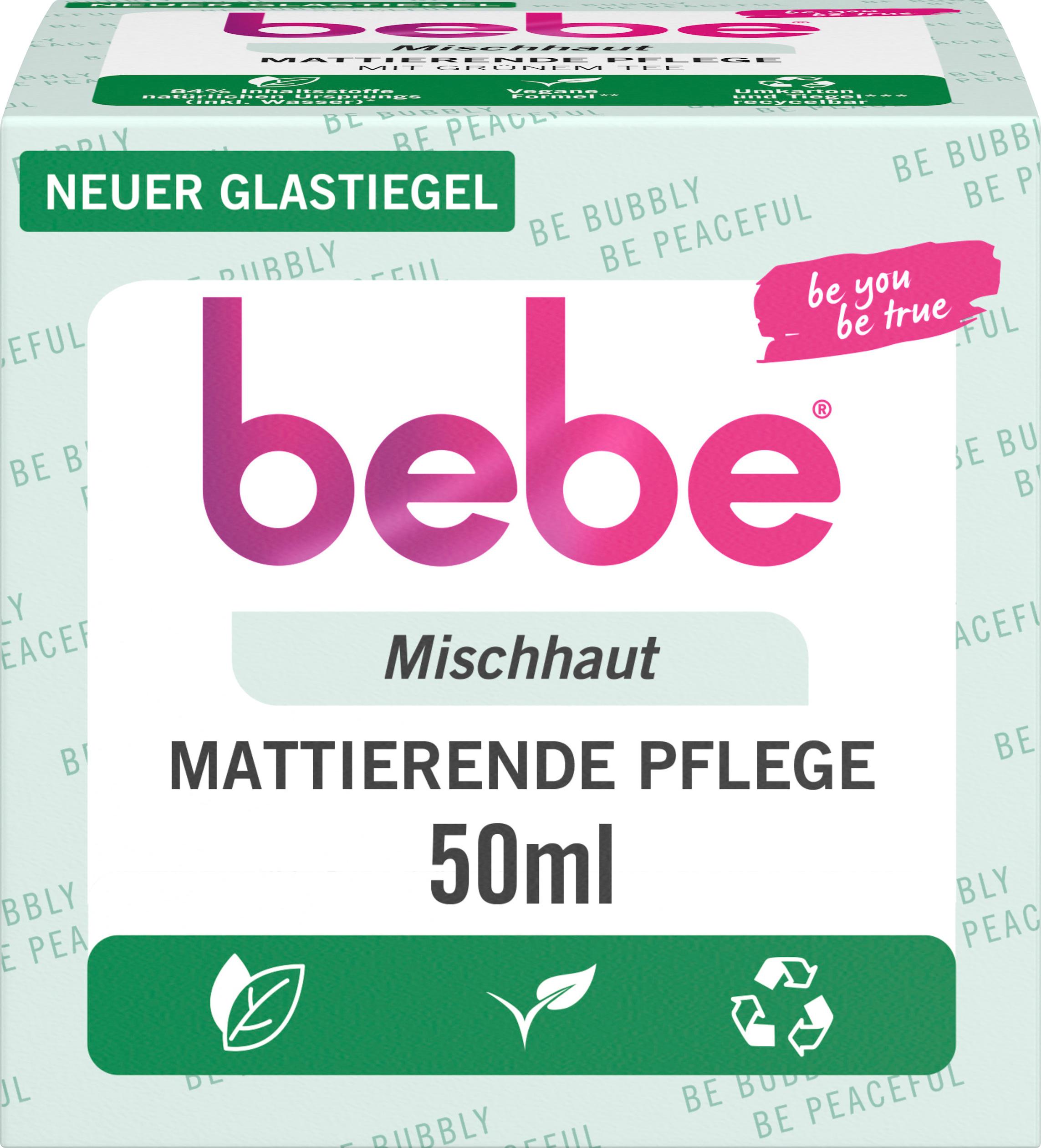 bebe mattierende Pflege Gesichtscreme