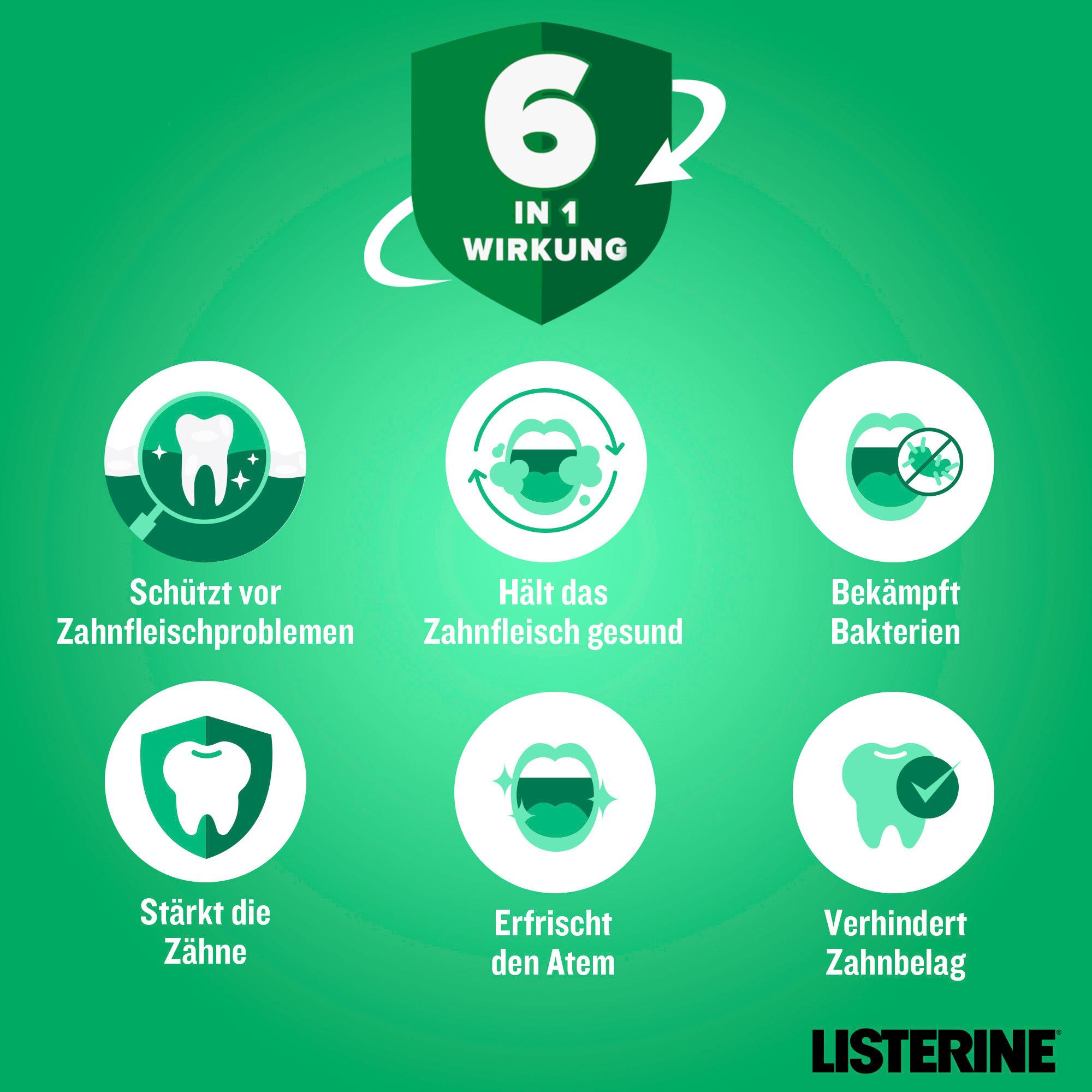 Produktbild Listerine Mundspülung Total Care Zahnfleisch-Schutz 5 von 13