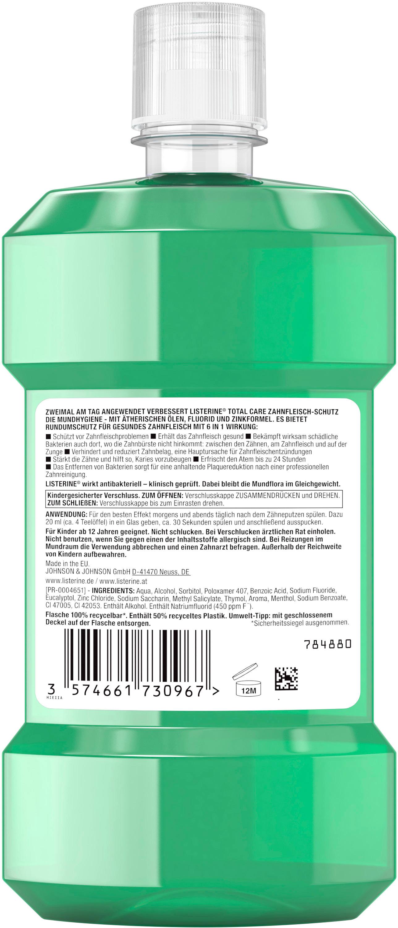 Produktbild Listerine Mundspülung Total Care Zahnfleisch-Schutz 2 von 13