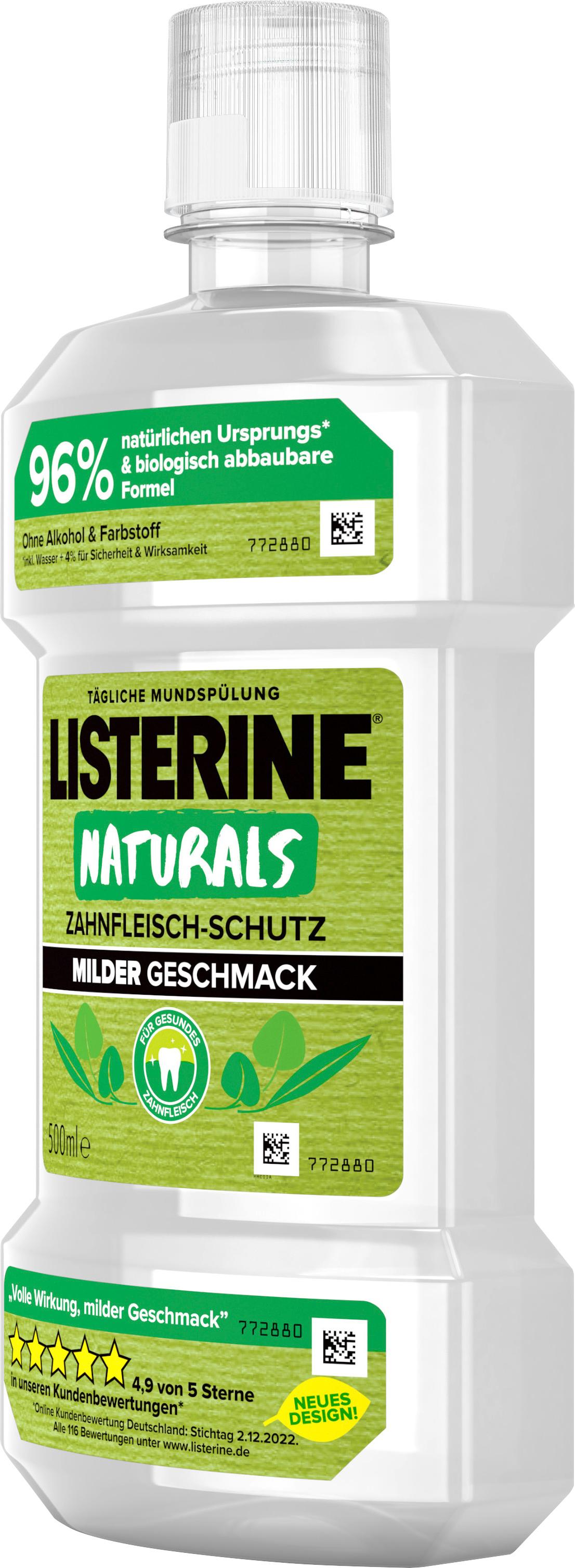 Produktbild Listerine Mundspülung Naturals Zahnfleischschutz 8 von 12