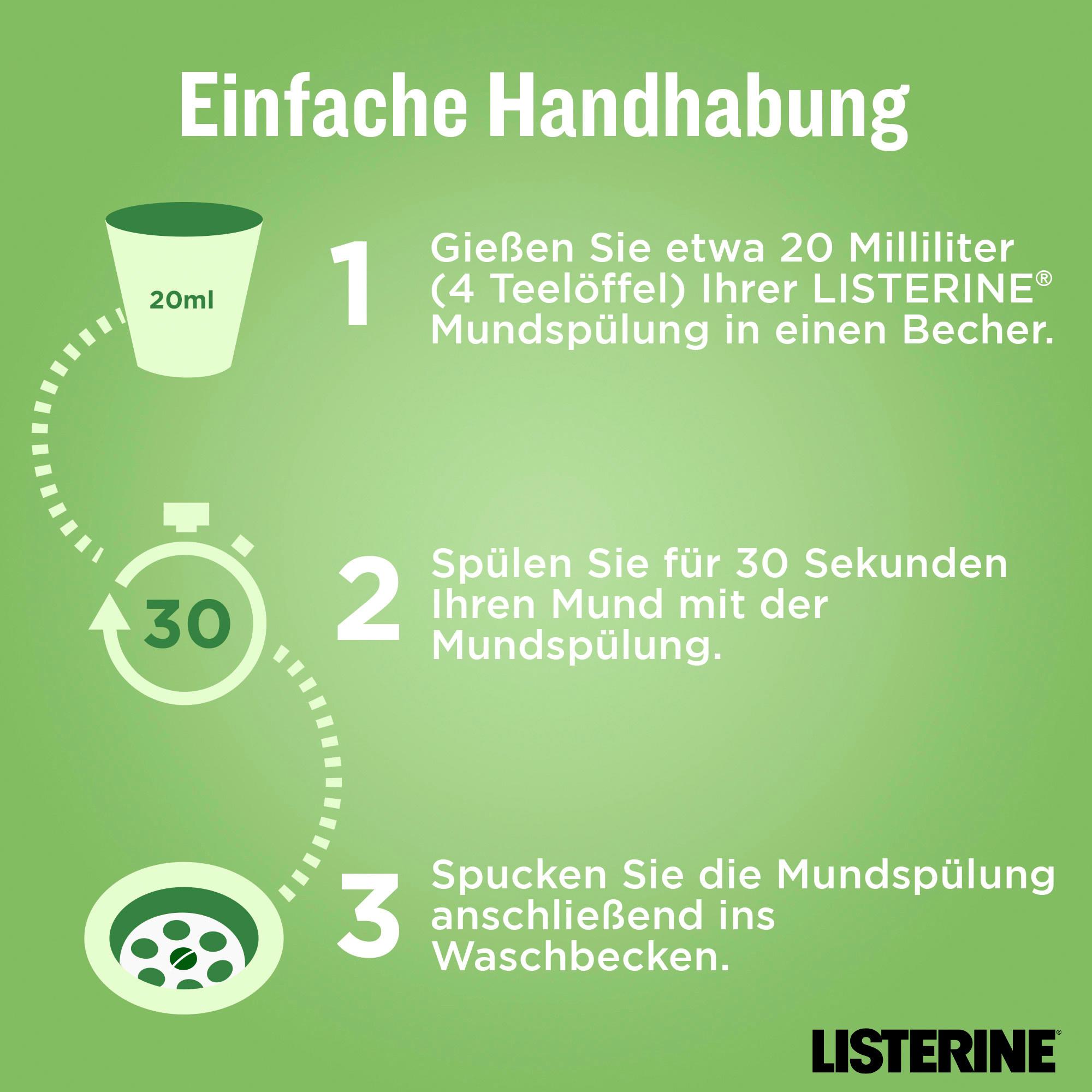 Produktbild Listerine Mundspülung Naturals Zahnfleischschutz 9 von 12