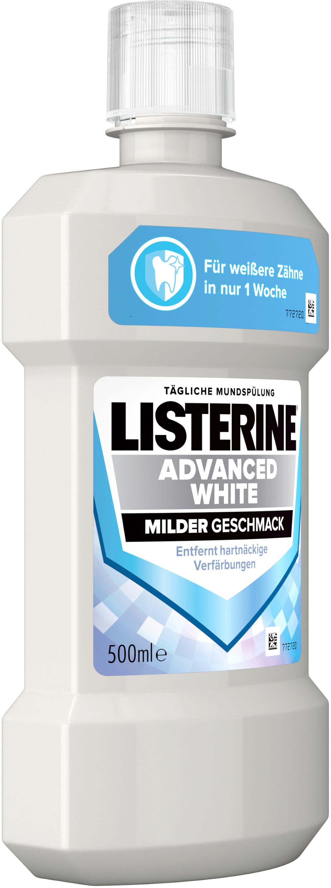 Produktbild Listerine Mundspülung Advanced White Mild 6 von 11