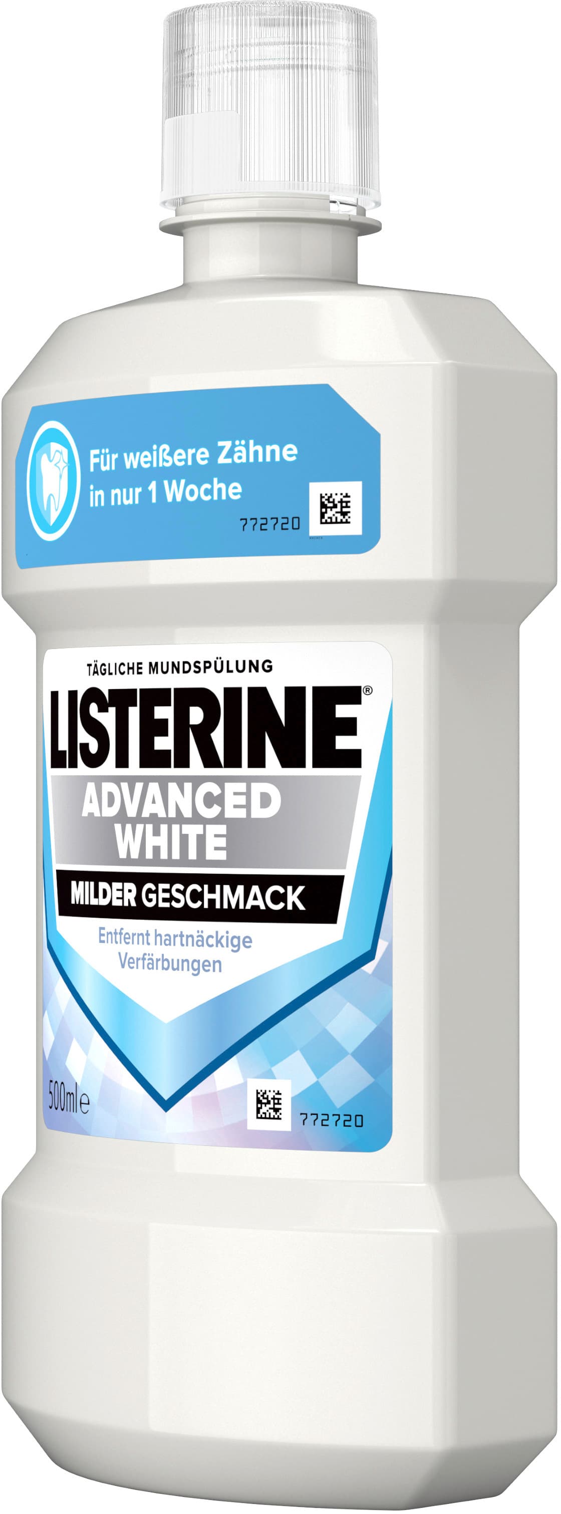 Produktbild Listerine Mundspülung Advanced White Mild 10 von 11