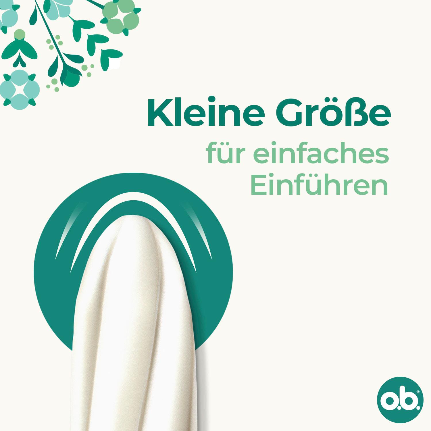 Produktbild O.B. ORGANIC BIO TAMPON MINI 16ER 10 von 11