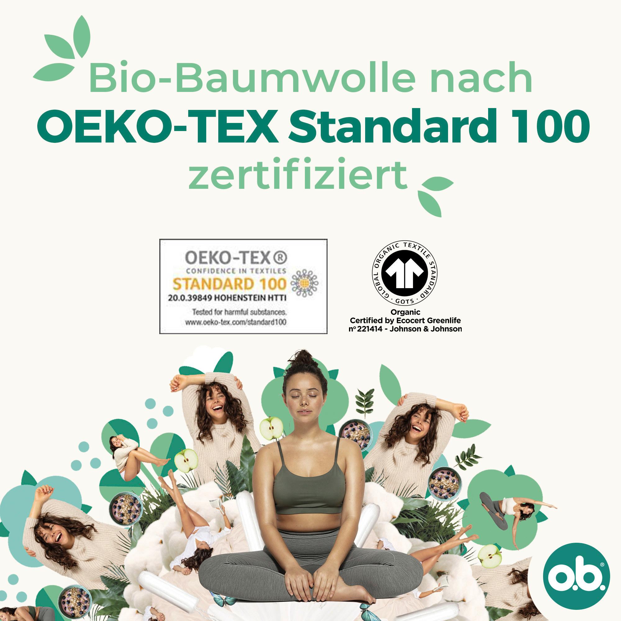 Produktbild O.B. ORGANIC BIO TAMPON MINI 16ER 3 von 11