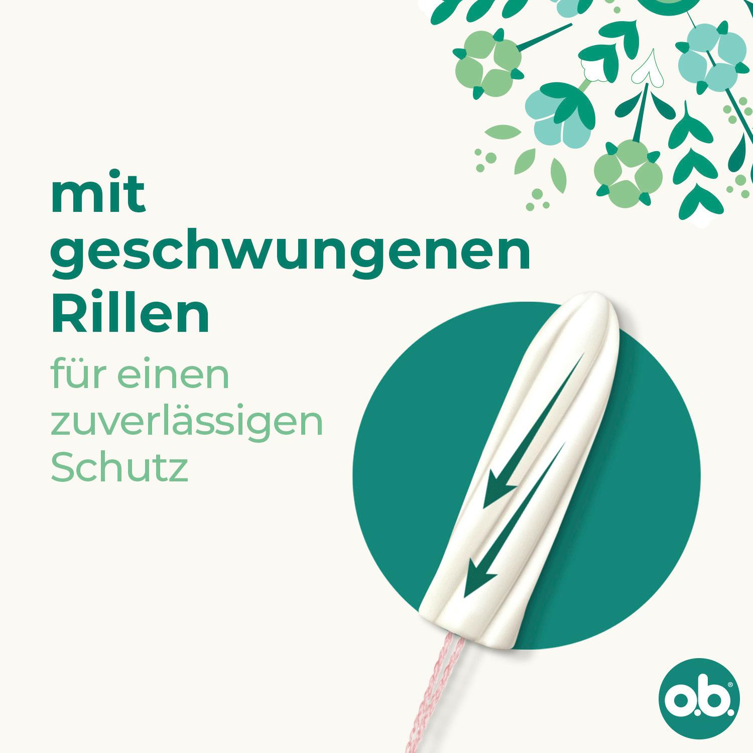 Produktbild O.B. ORGANIC BIO TAMPON MINI 16ER 5 von 11
