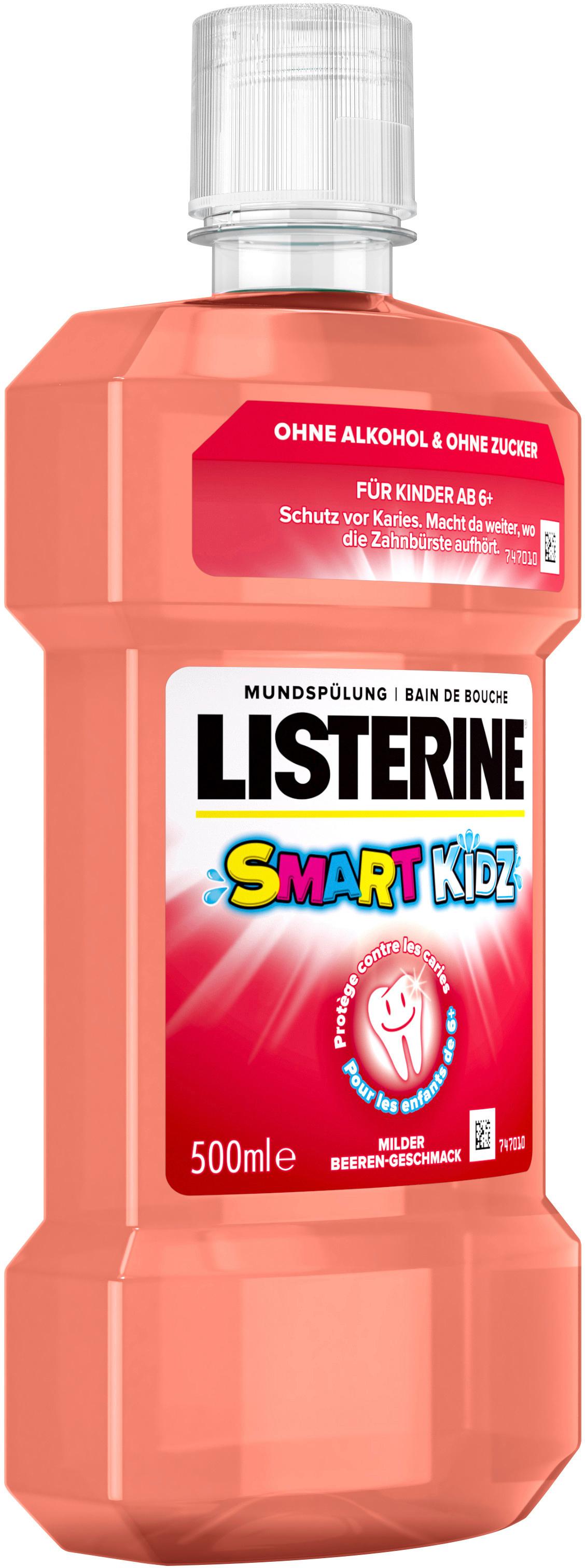 Produktbild Listerine Mundspülung Kinder Smart Kidz Erdbeere 6 von 10