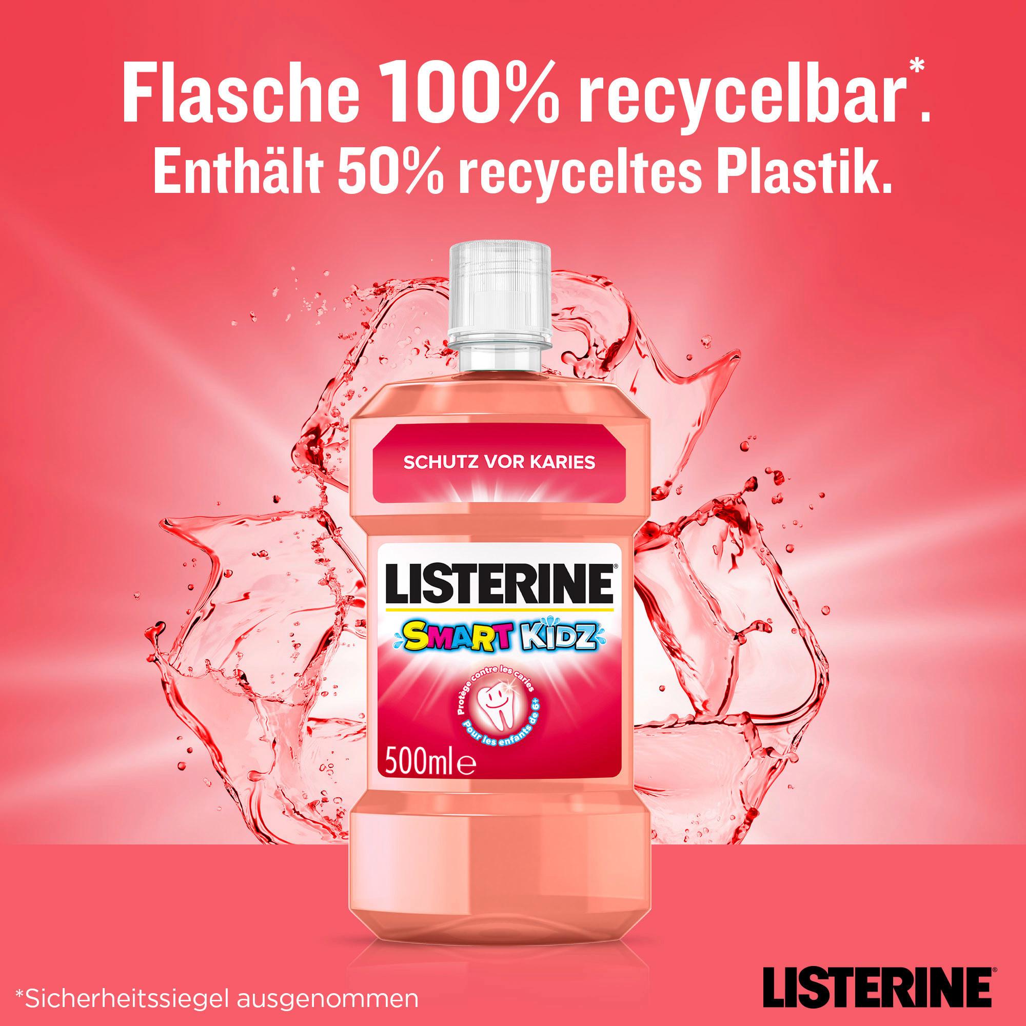 Produktbild Listerine Mundspülung Kinder Smart Kidz Erdbeere 5 von 10