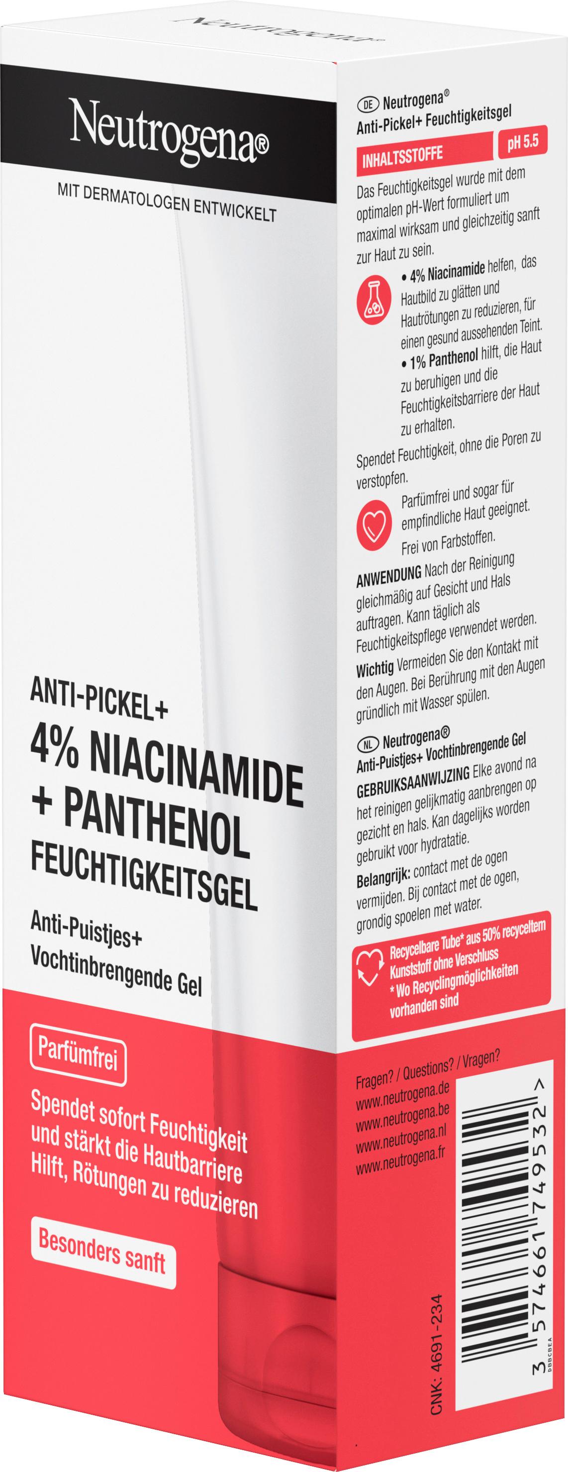 Produktbild Neutrogena Anti-Pickel Feuchtigkeitsgel 4 von 6