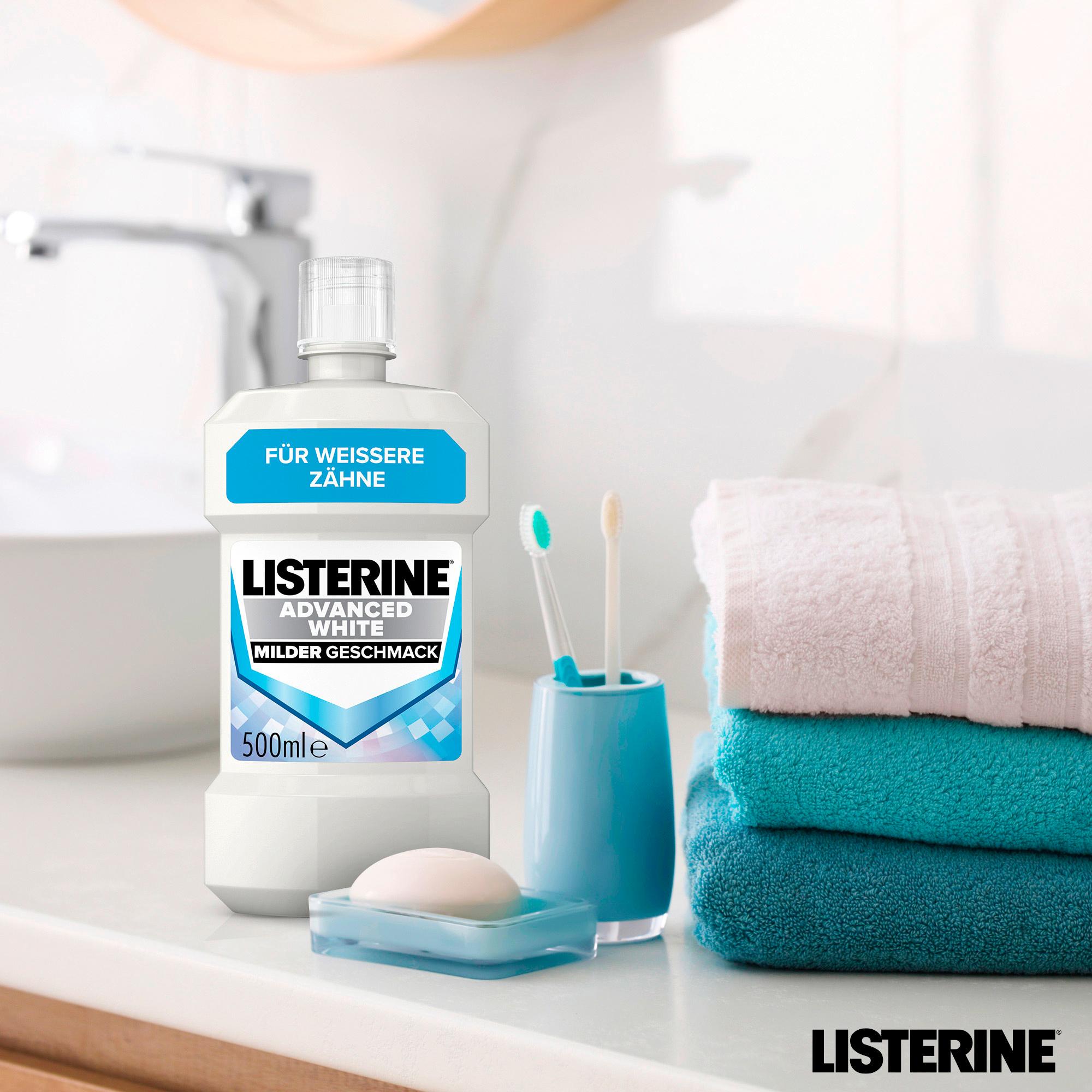 Produktbild Listerine Mundspülung Advanced White Mild Multipack 5 von 9