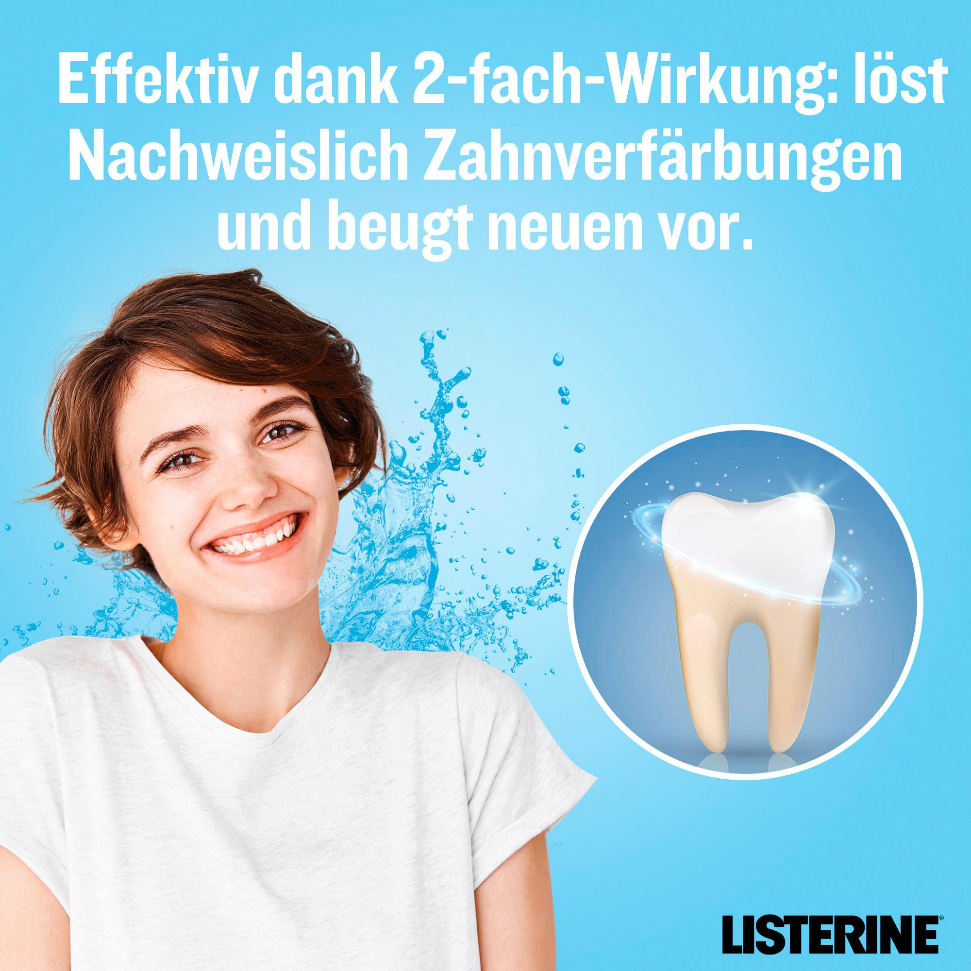 Produktbild Listerine Mundspülung Advanced White Mild Multipack 6 von 9