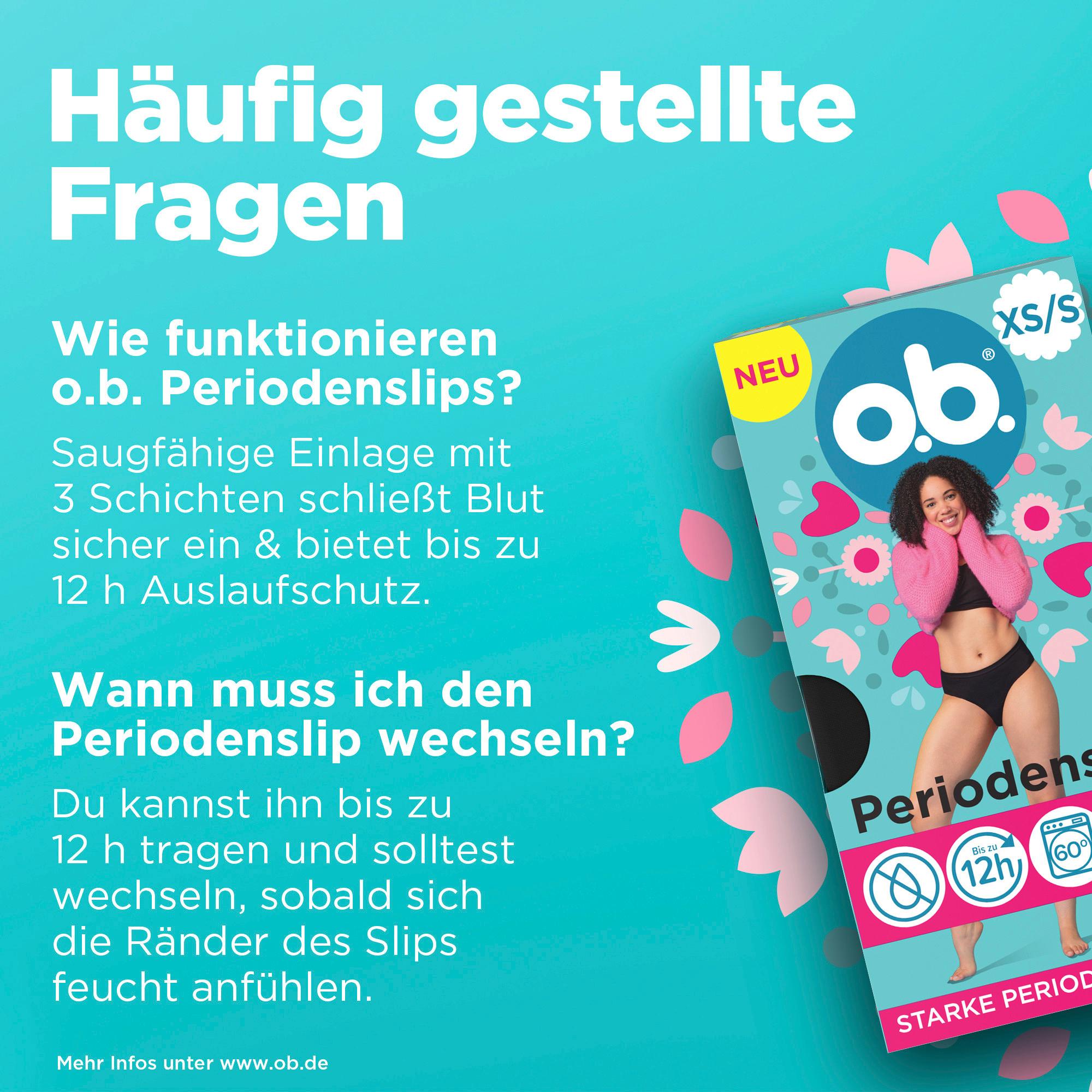 Produktbild o.b. Periodenslip 8 von 9