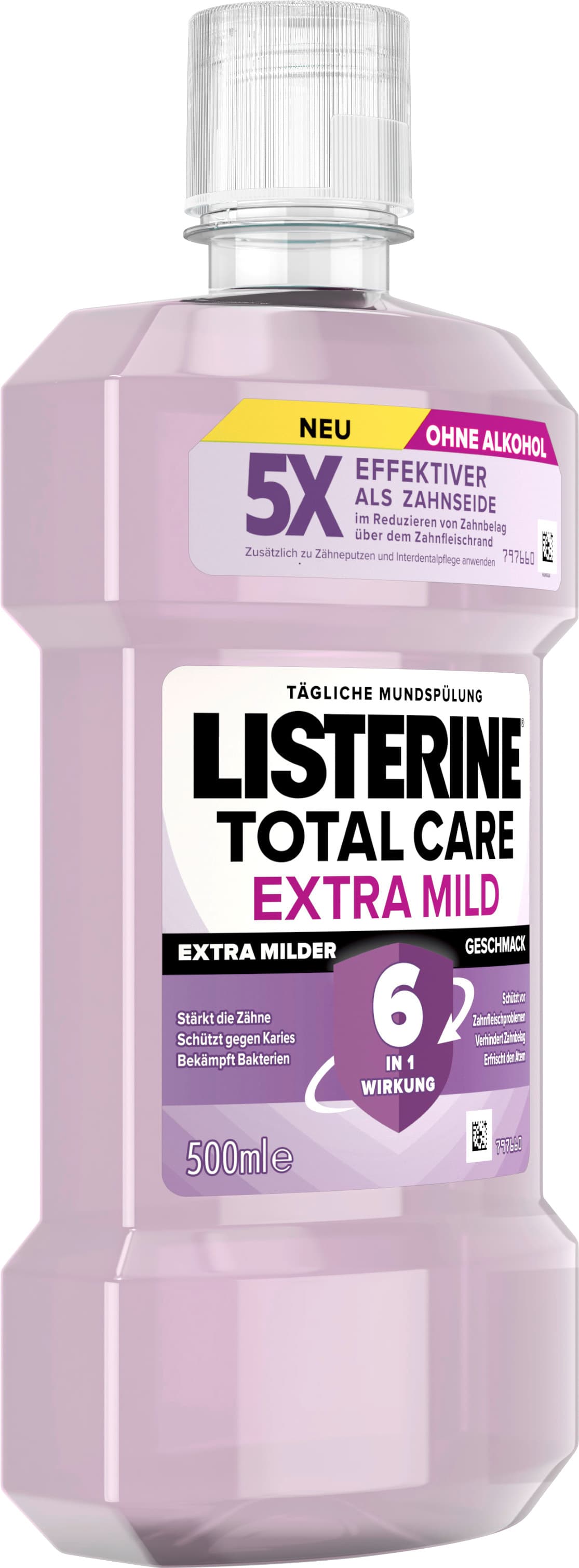 Produktbild Listerine Mundspülung Total Care Extra Mild 3 von 10