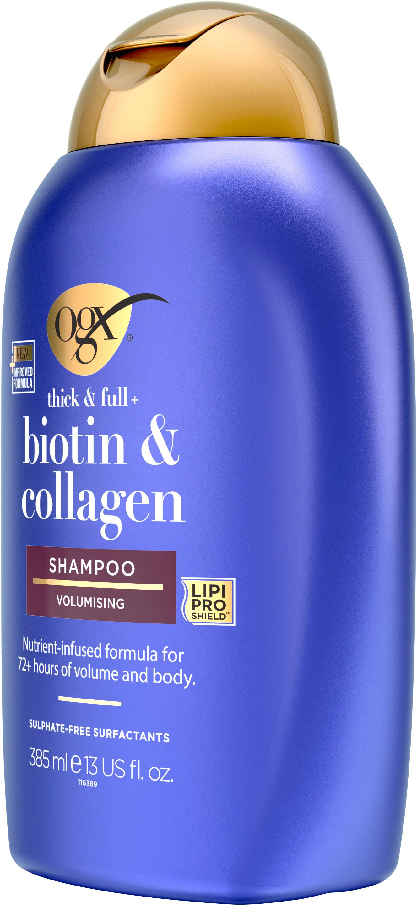 Produktbild OGX thick&full + biotin&collagen SHAMPOO 385ml 7 von 9