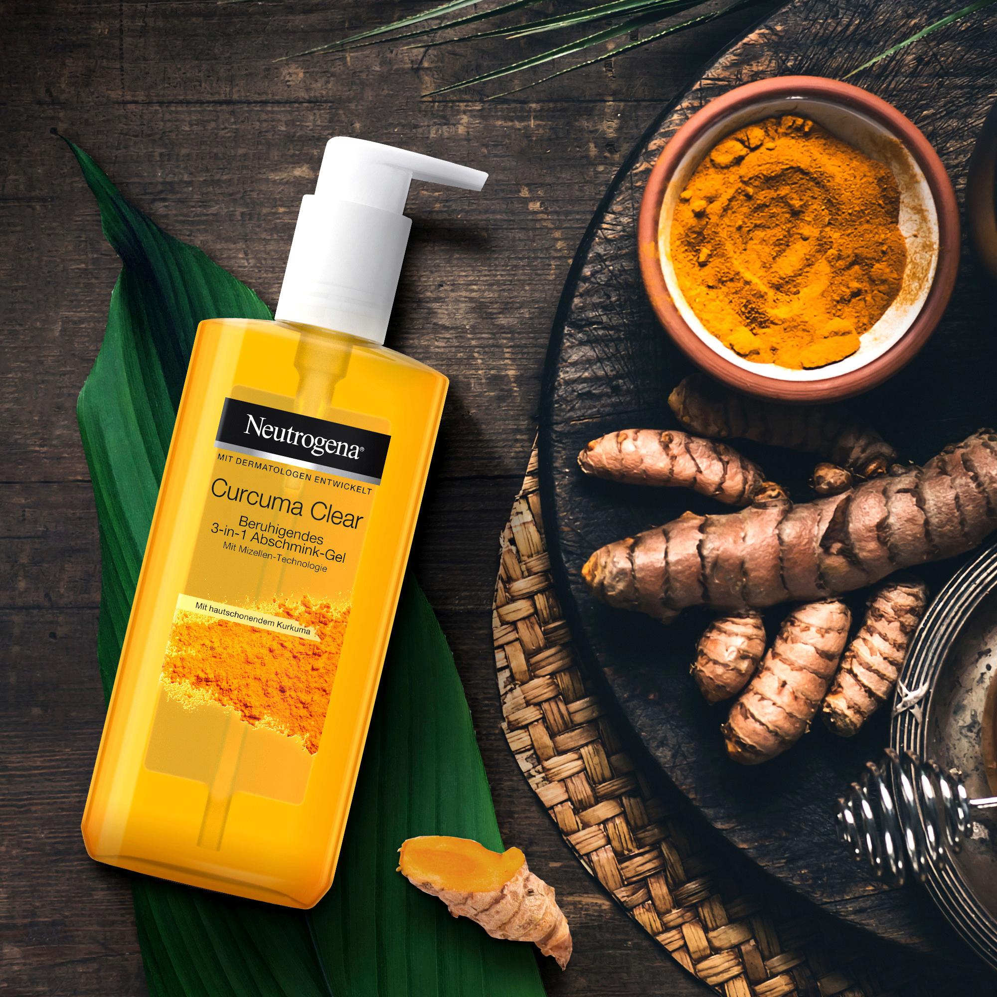 Produktbild Neutrogena Curcuma Beruhigendes 3in1 Abschmink-Gel 3 von 9
