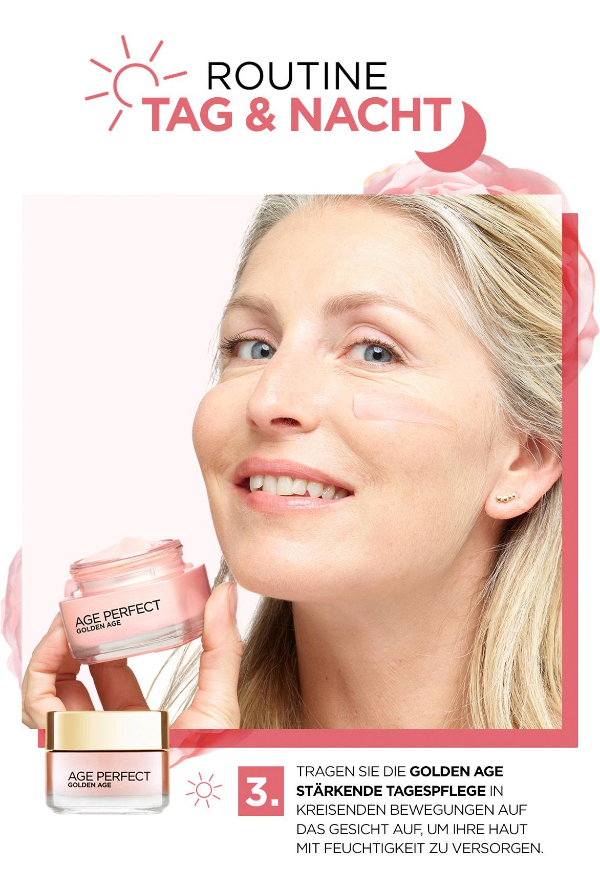 Produktbild L'Oréal Paris Dermo Age Perfect Golden Age Tag 50ml festigende rosé-creme 3 von 9