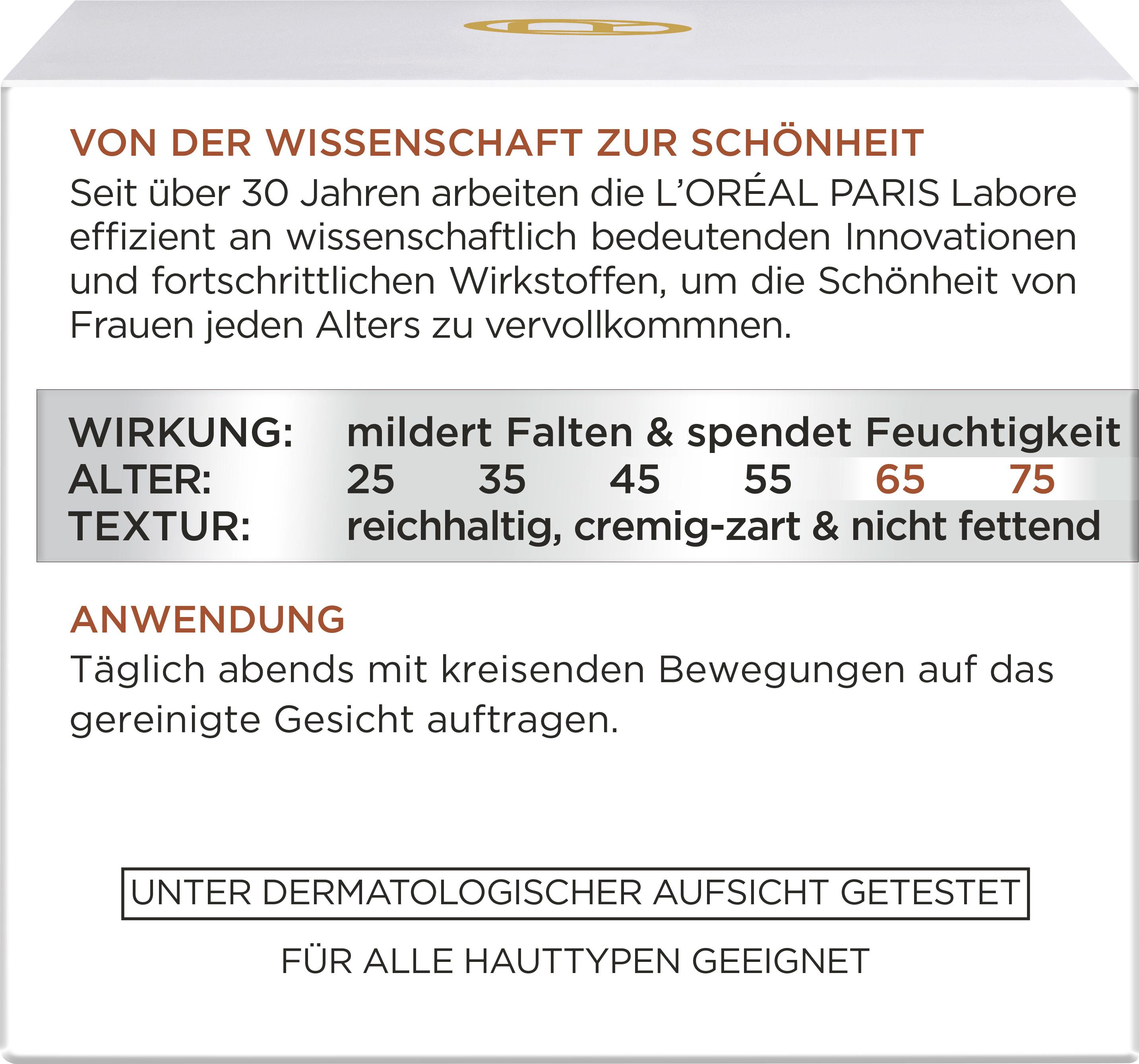 Produktbild L'oréal Paris Anti-Falten-Expert Anti-Falten 65+ Nachtpflege 6 von 7
