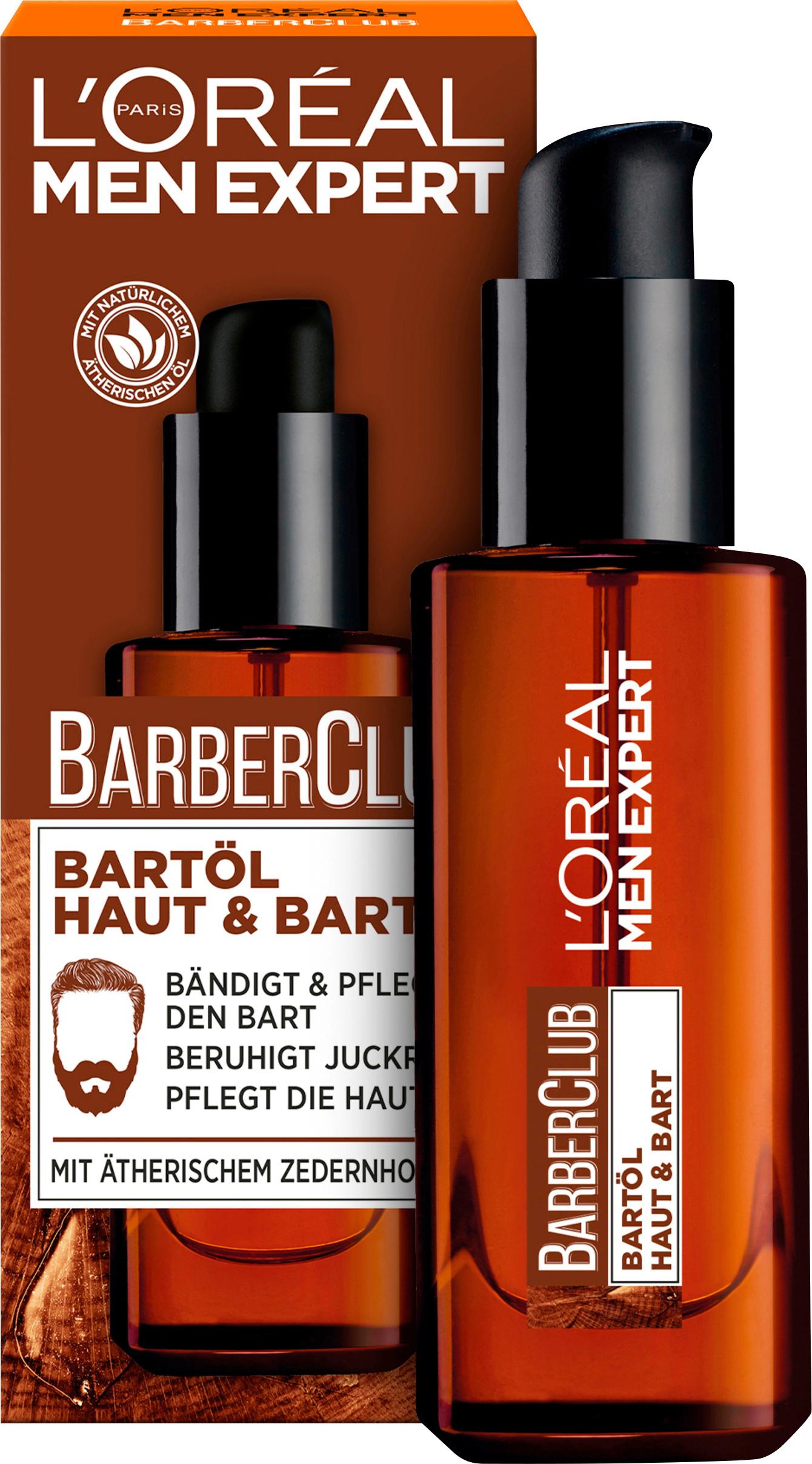 Produktbild L'oréal Men Expert Barber Club Bartöl für Haut und Bart 30ml mit ätherischem Zedernholzöl 3 von 9