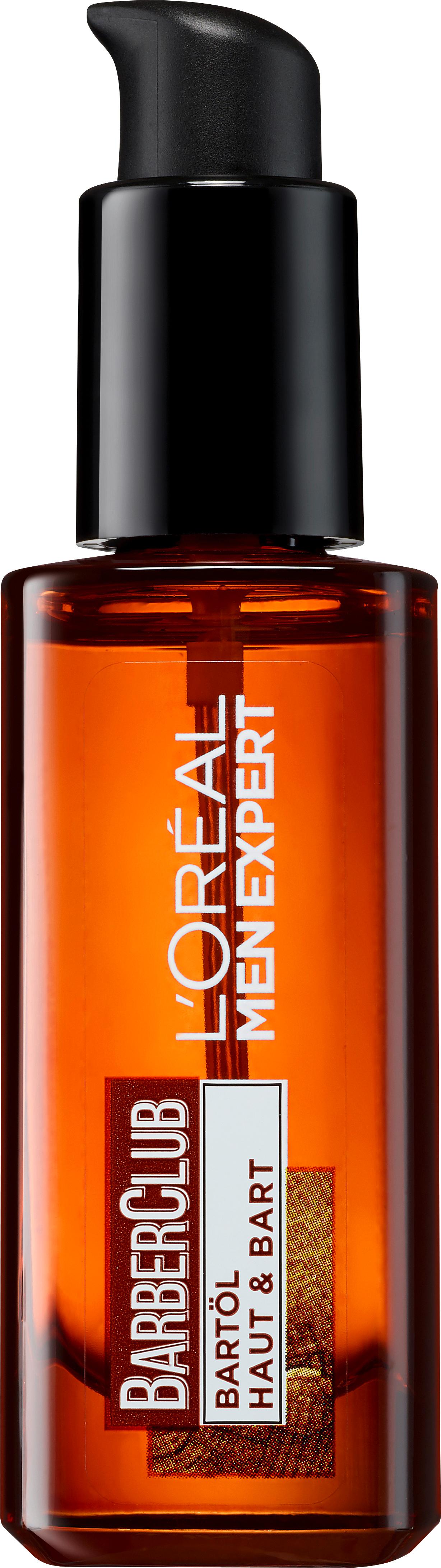 L'oréal Men Expert Barber Club Bartöl für Haut und Bart 30ml mit ätherischem Zedernholzöl