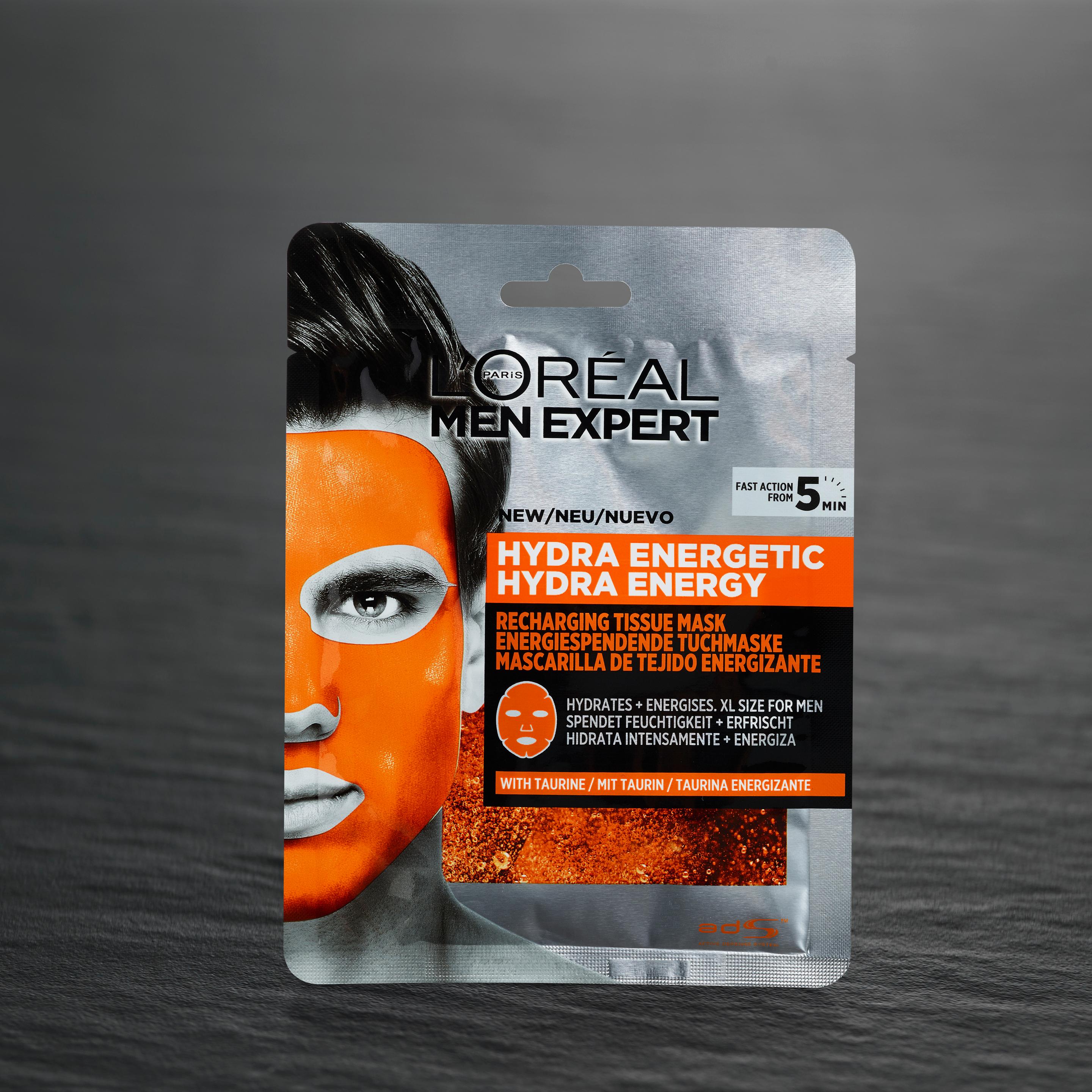 Produktbild L'oréal Men Expert Hydraenergy Tuchmaske 5 von 7