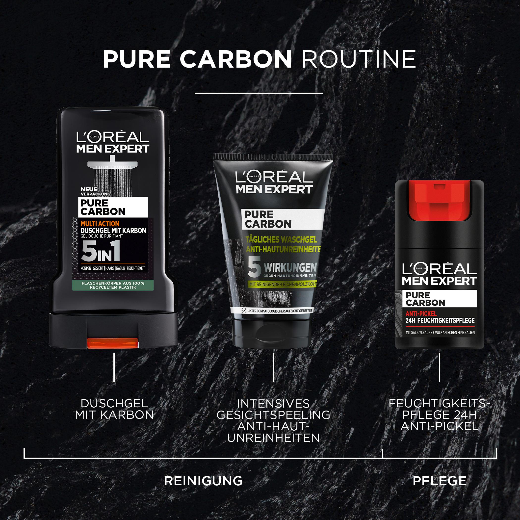 Produktbild L'Oréal Men Expert SkinCare Pure Charcoal Daily Face Wash 3 von 8