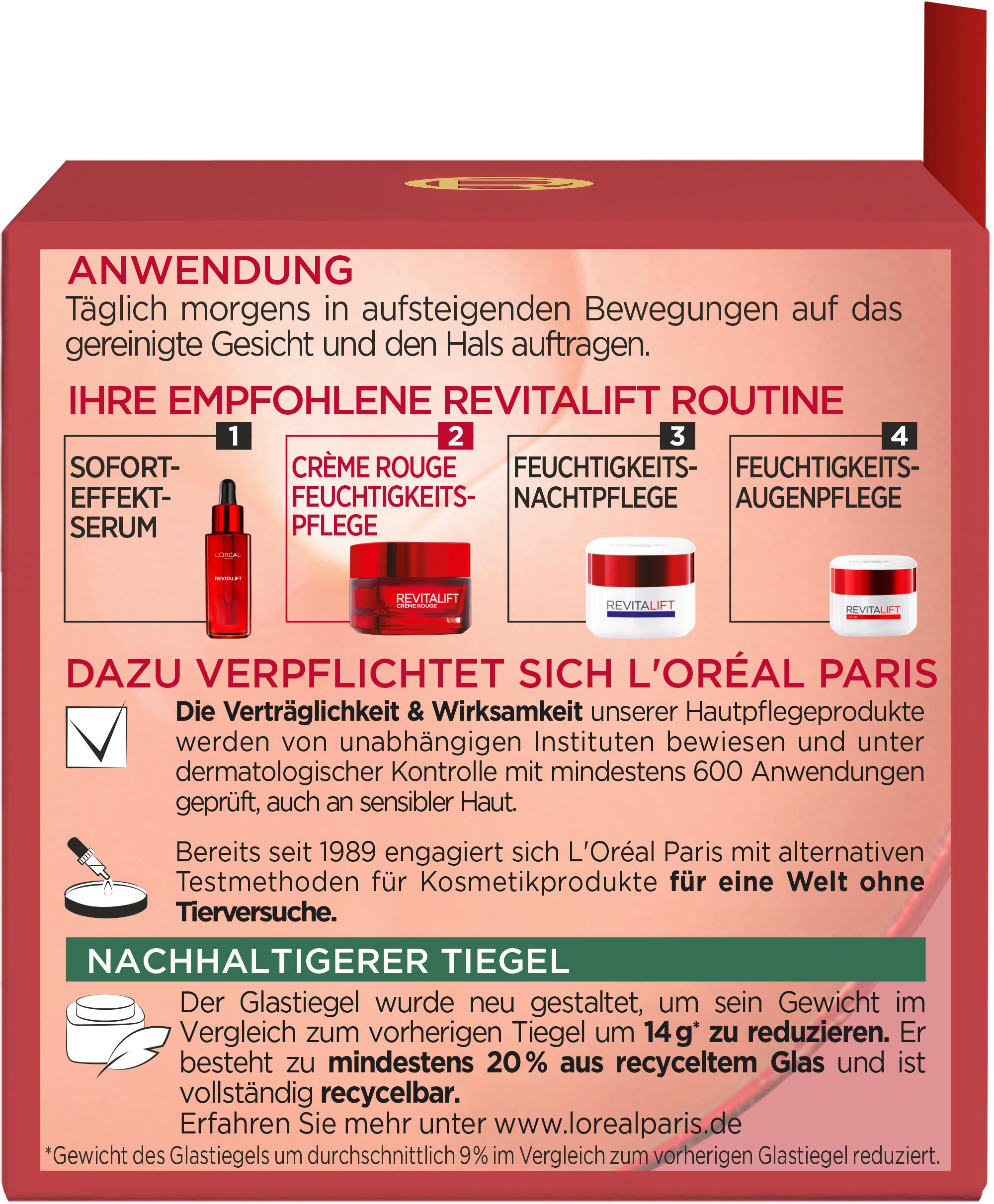Produktbild L'Oréal Paris Gesichtscreme Revitallift Crème Rouge 2 von 5