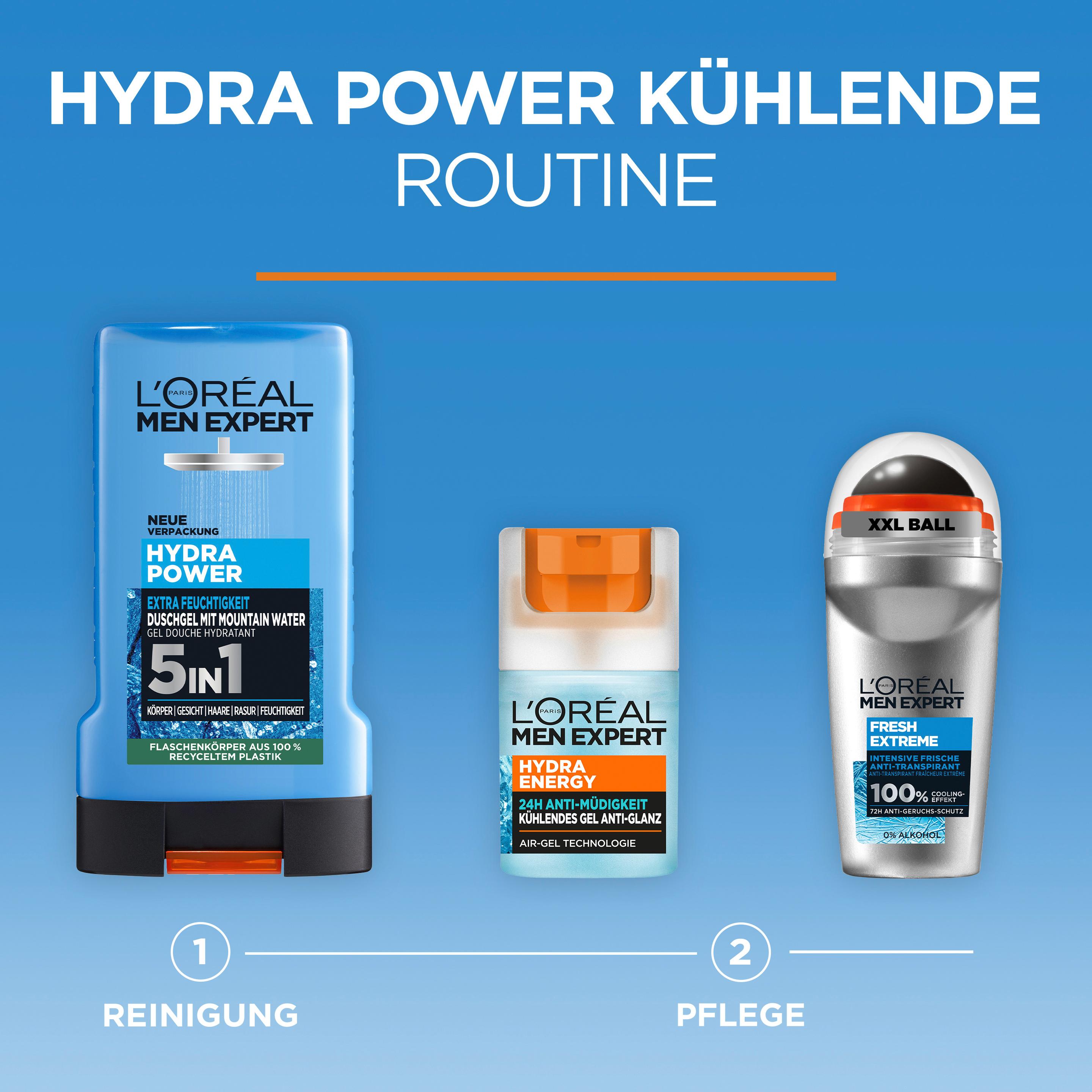 Produktbild L'Oréal Men Expert Deo Roll On Extreme Fresh - 48h Schutz vor Schweiß und Gerüchen mit Ultra-Cooling-Effekt 5 von 5