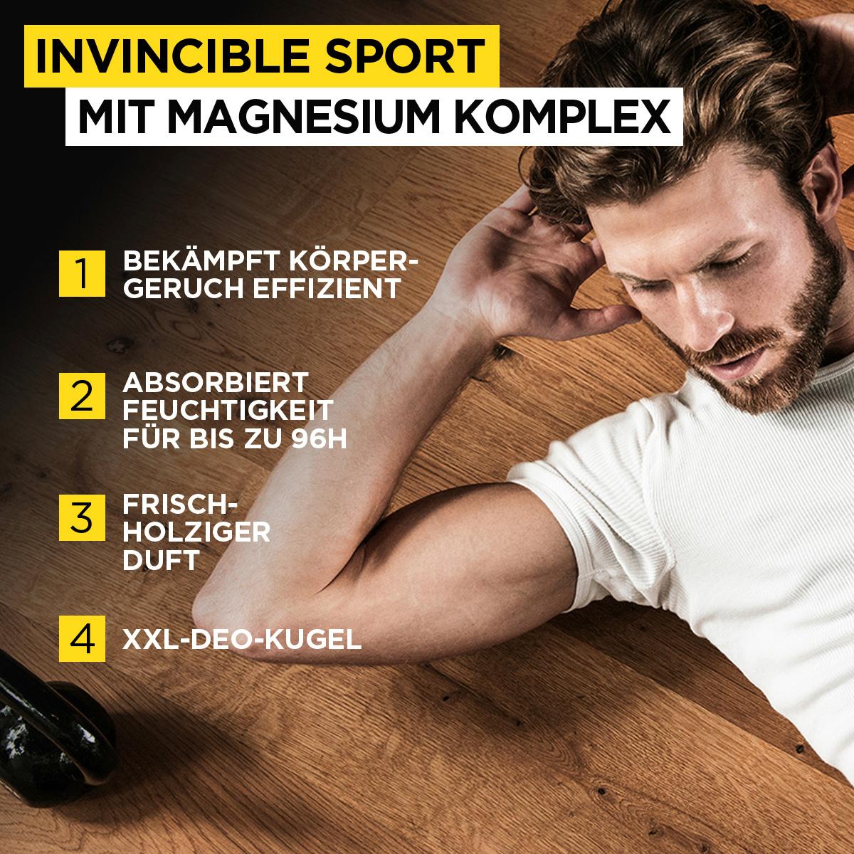 Produktbild L'Oréal Men Expert Deo RollOn Invincible Sport 3 von 6