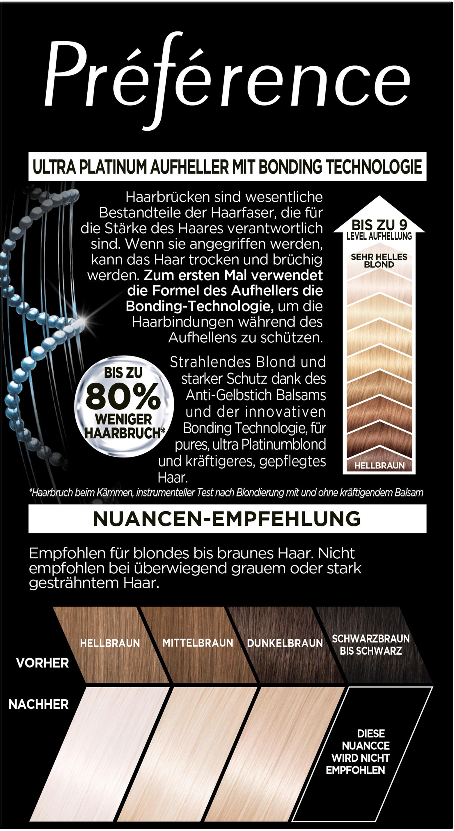 Produktbild L'Oréal Paris Préférence Le Blonding 9L Ultra Platinum 2 von 6
