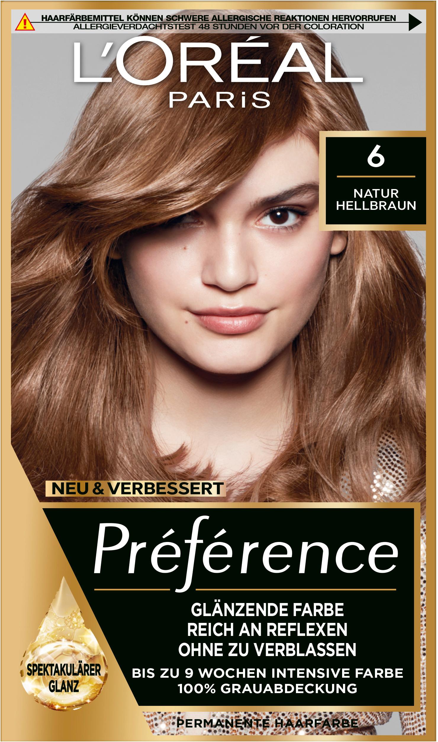 L'Oréal Préférence Permanente Haarfarbe