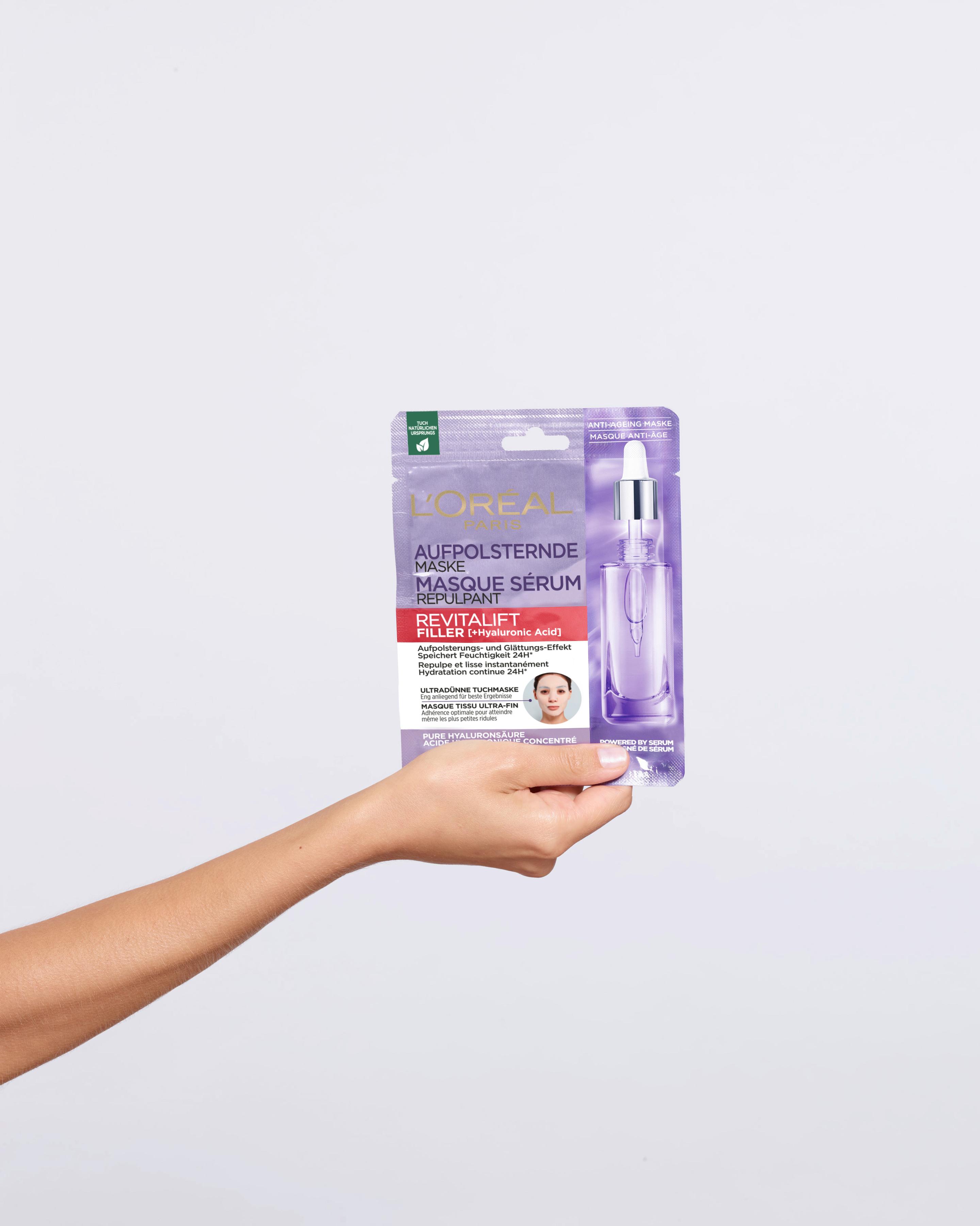 Produktbild L'Oréal Paris Revitalift Filler Tuchmaske 3 von 4