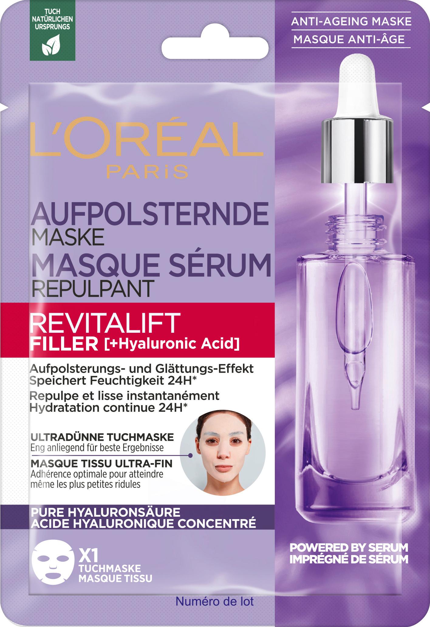 L'Oréal Paris Revitalift Filler Tuchmaske