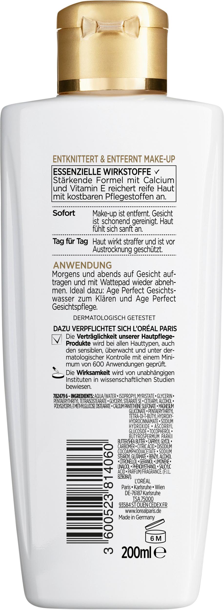 Produktbild L'Oréal Paris Age Perfect Reinigungsmilch 2 von 4
