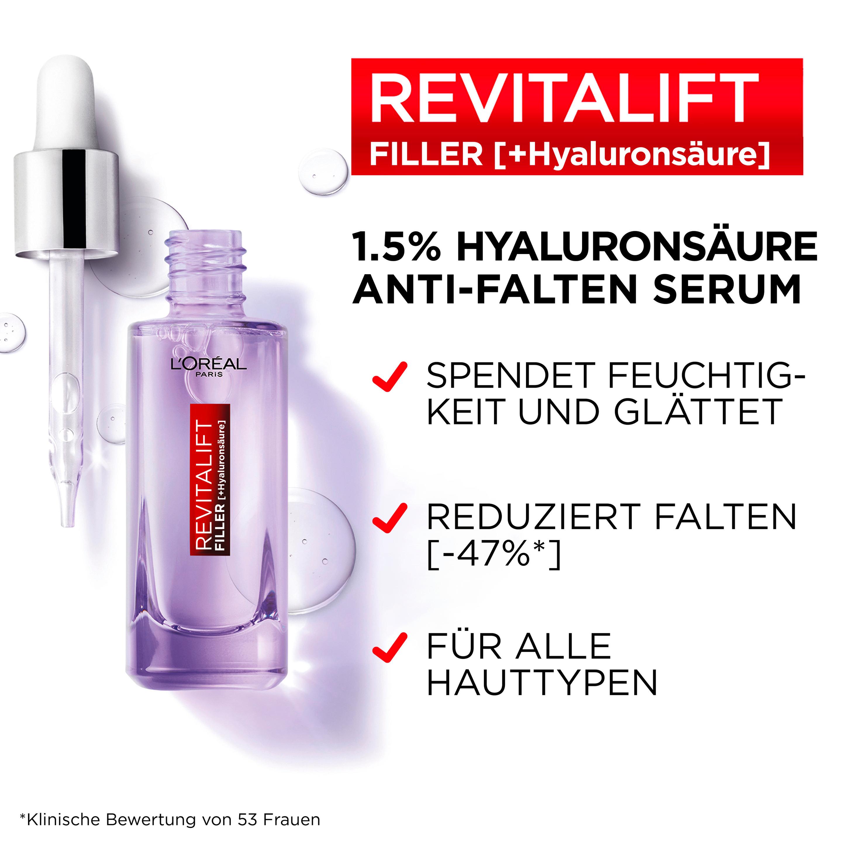 Produktbild L'Oréal Paris Revitalift Filler Hyaluronsäure Serum 15 von 23